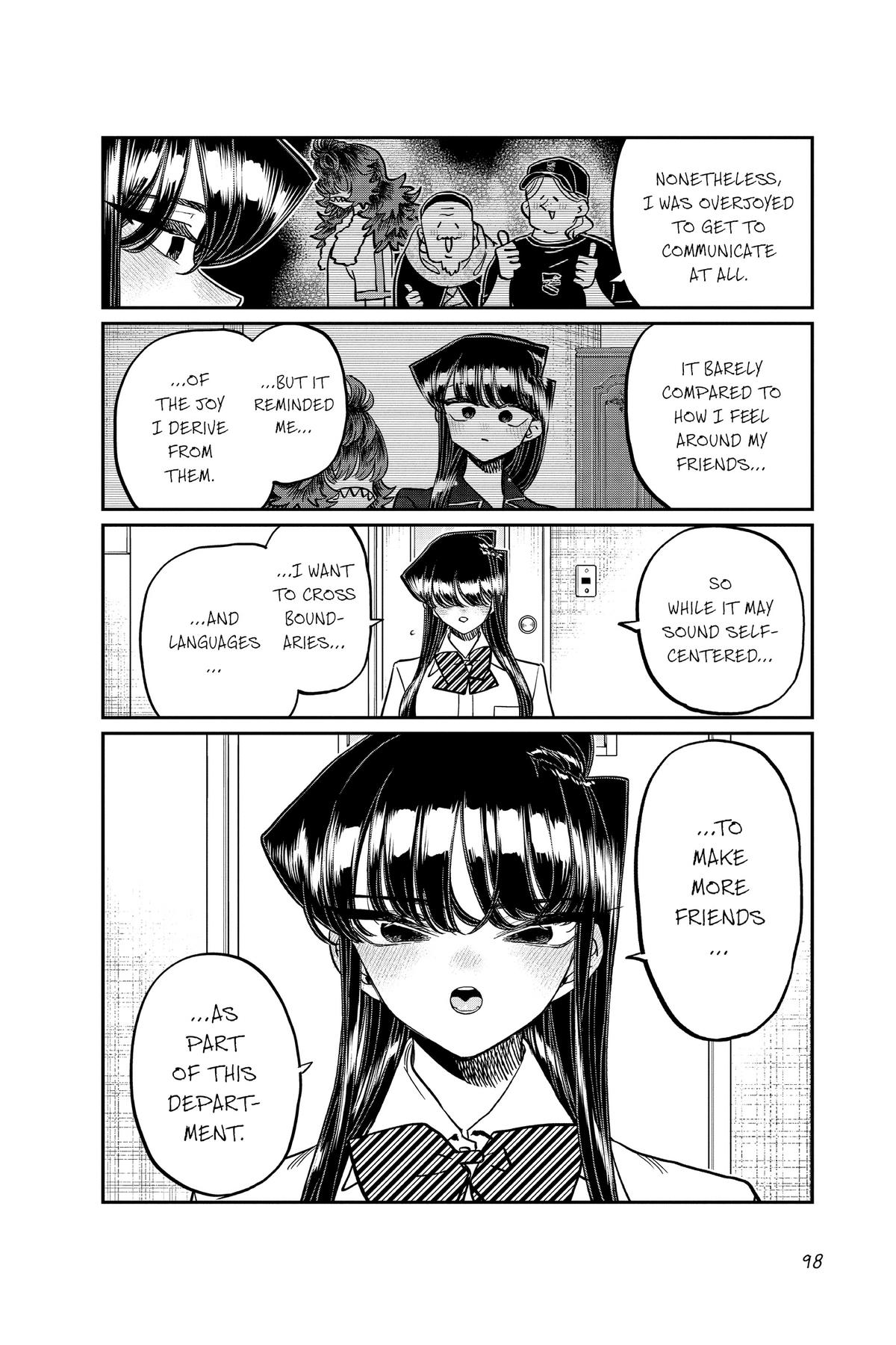 Komi Can’t Communicate Chapter 407