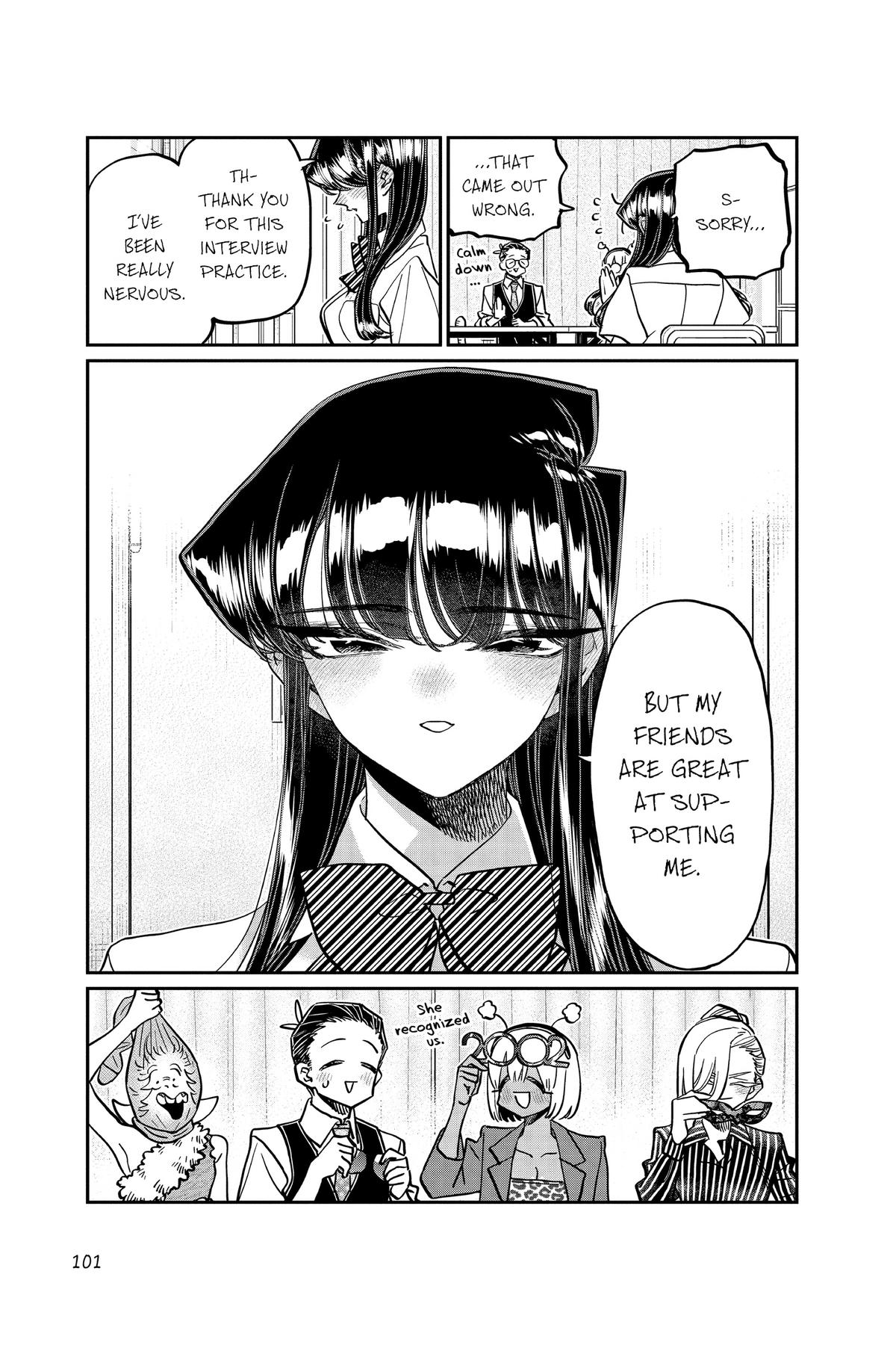 Komi Can’t Communicate Chapter 407