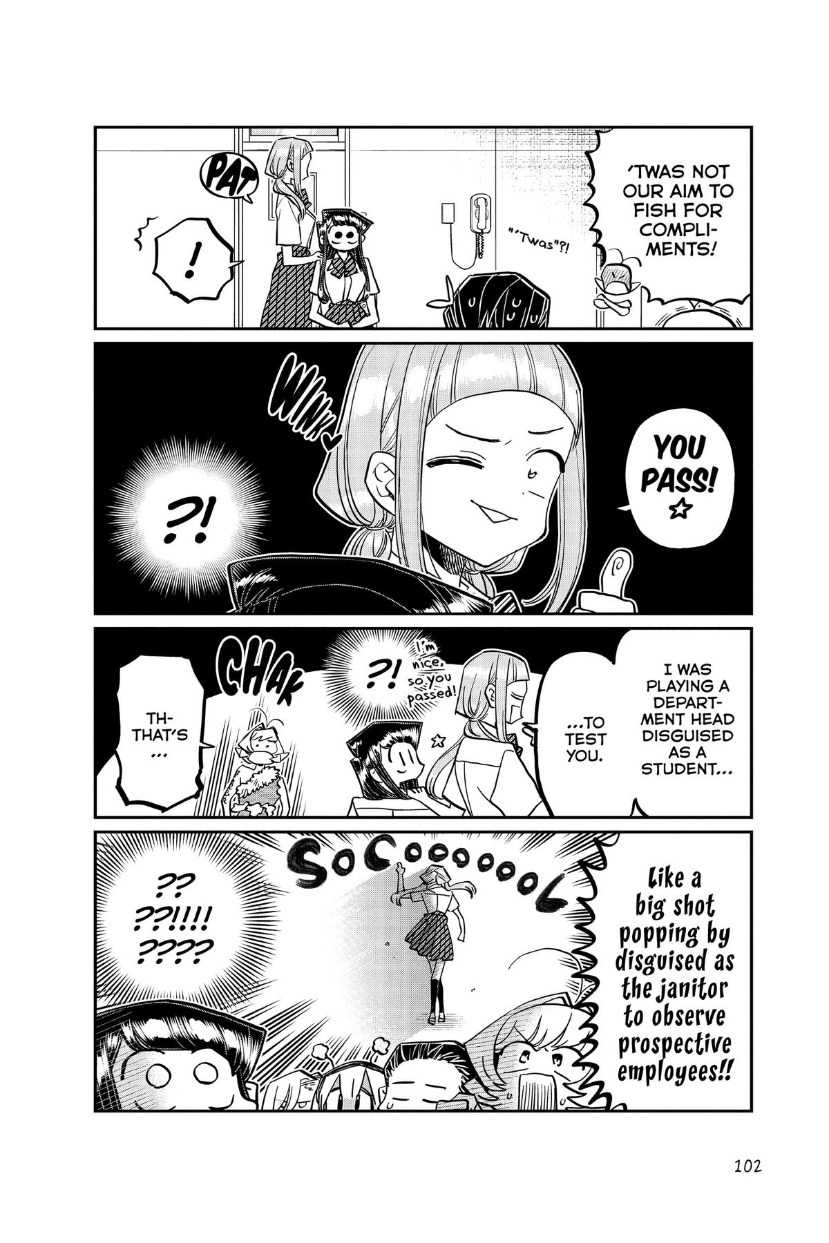 Komi Can’t Communicate Chapter 407