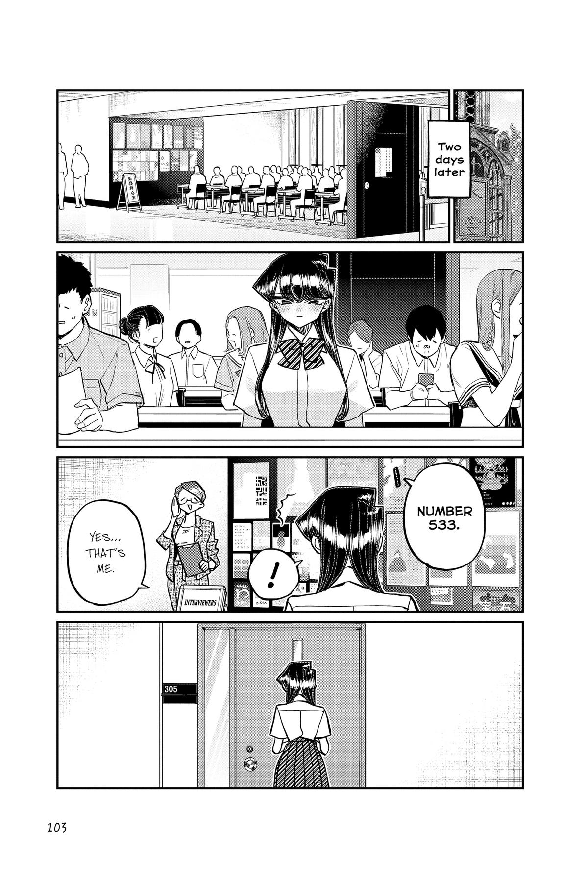 Komi Can’t Communicate Chapter 407