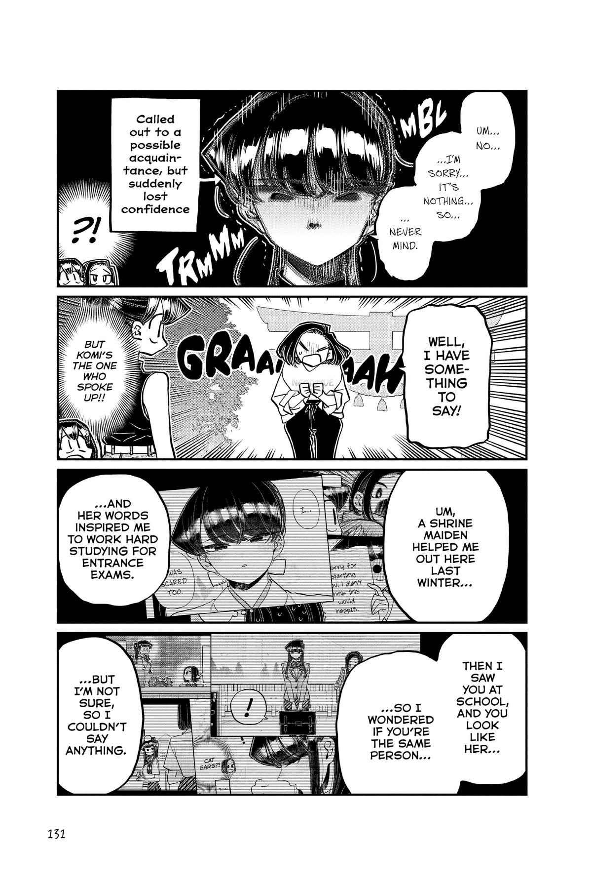 Komi Can’t Communicate Chapter 410