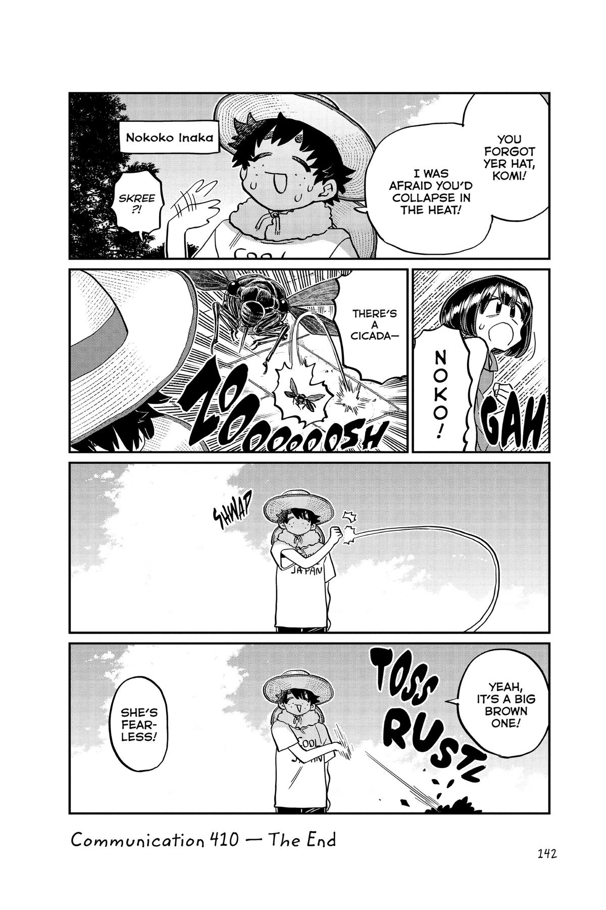 Komi Can’t Communicate Chapter 410
