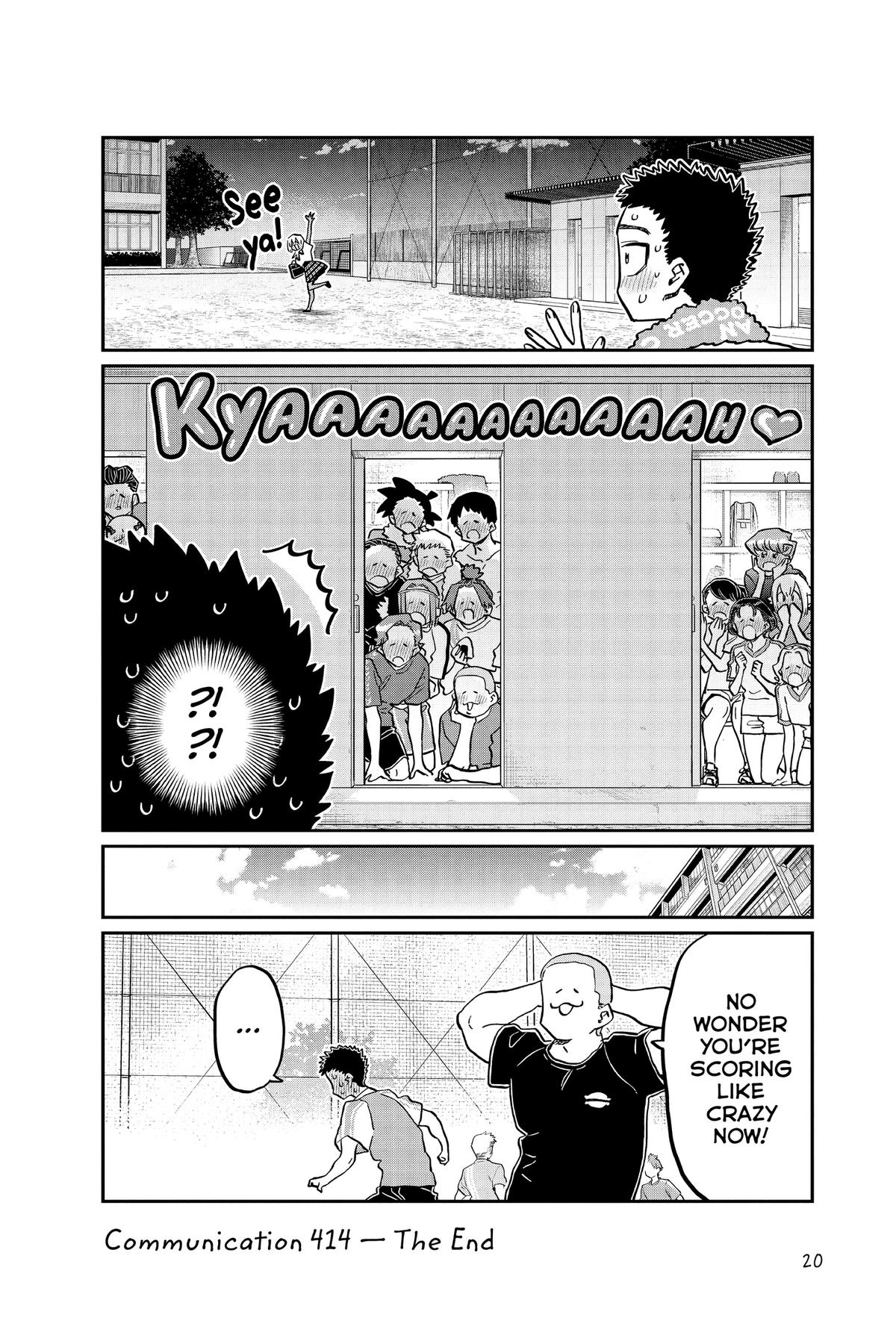 Komi Can’t Communicate Chapter 414