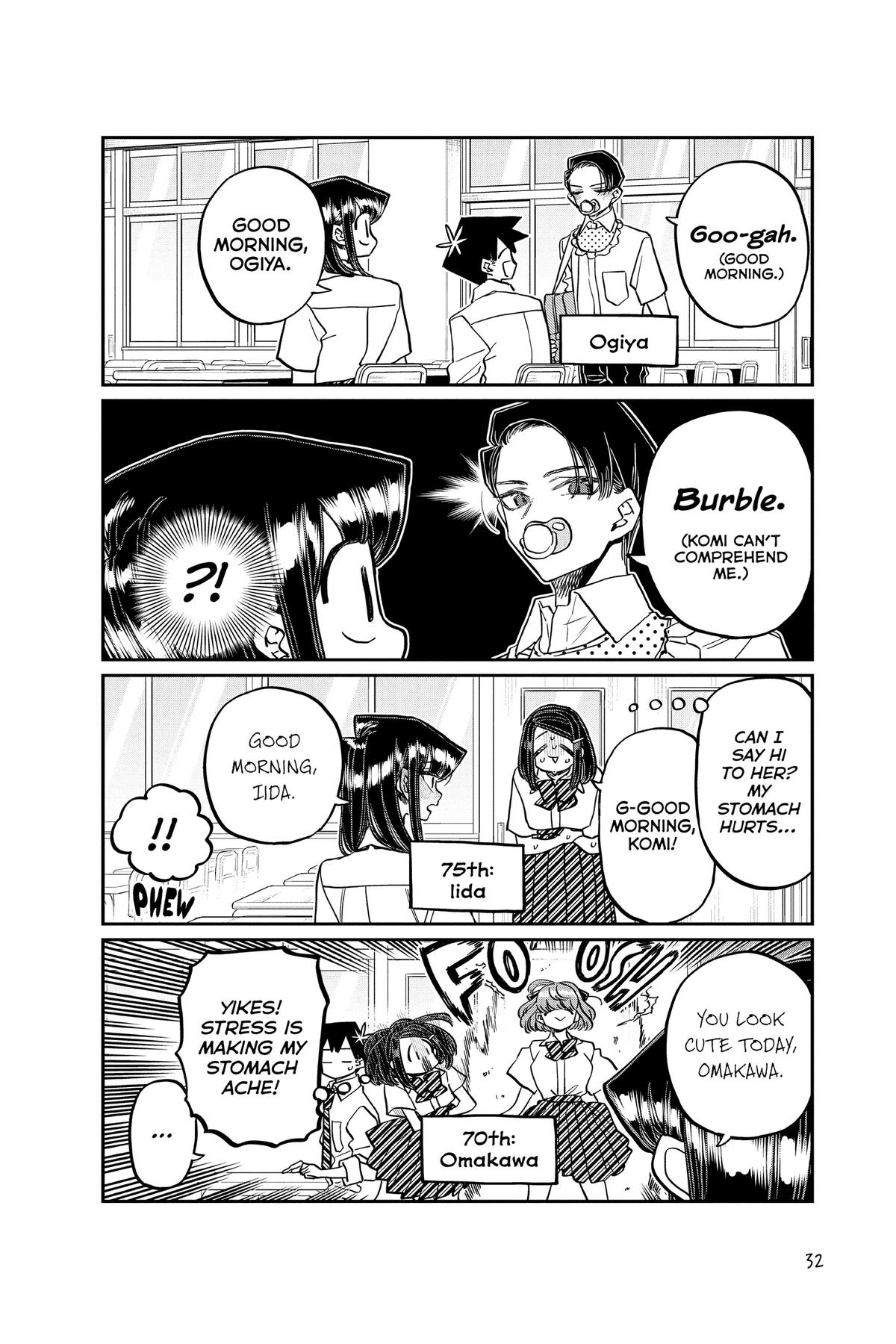 Komi Can’t Communicate Chapter 416