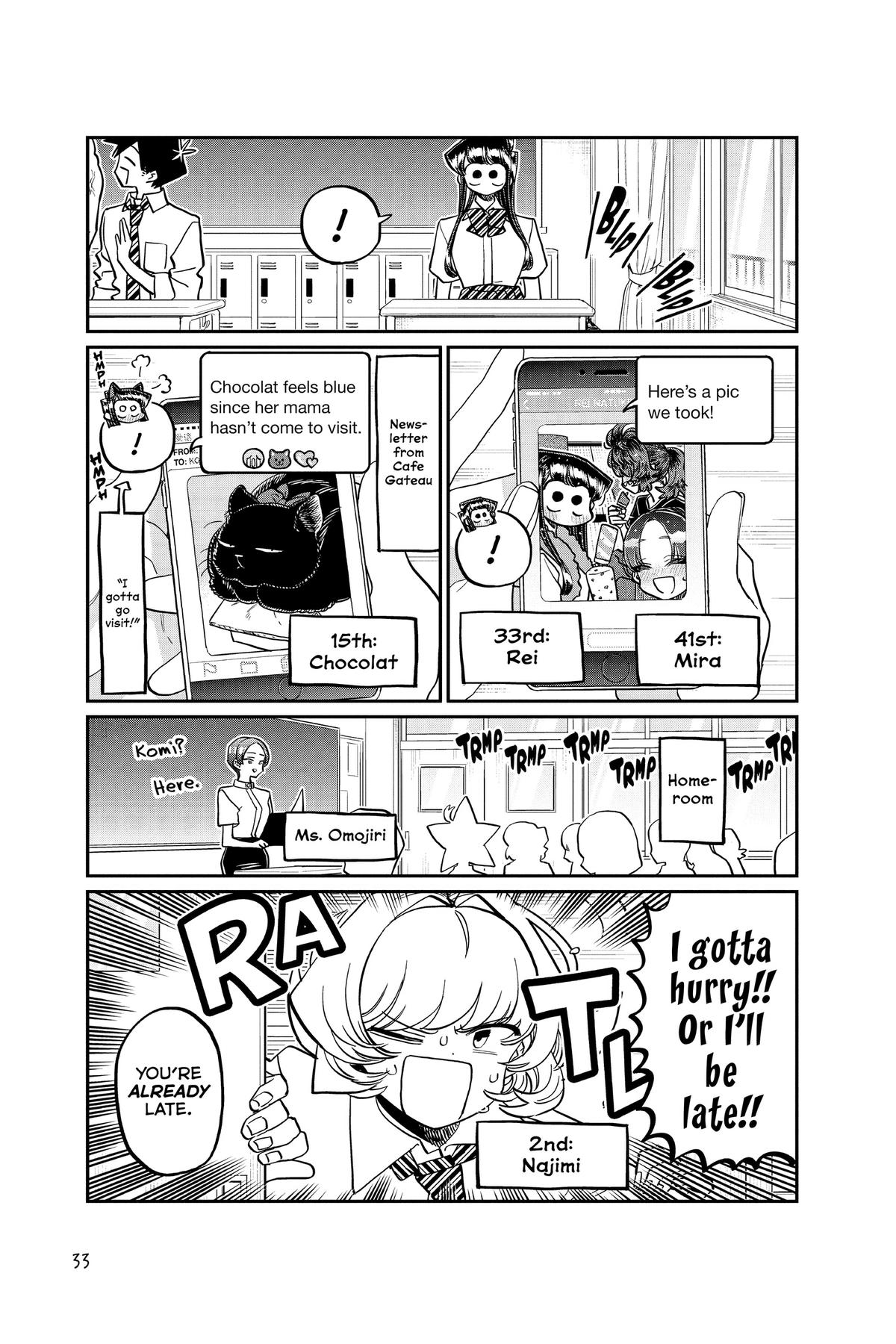 Komi Can’t Communicate Chapter 416