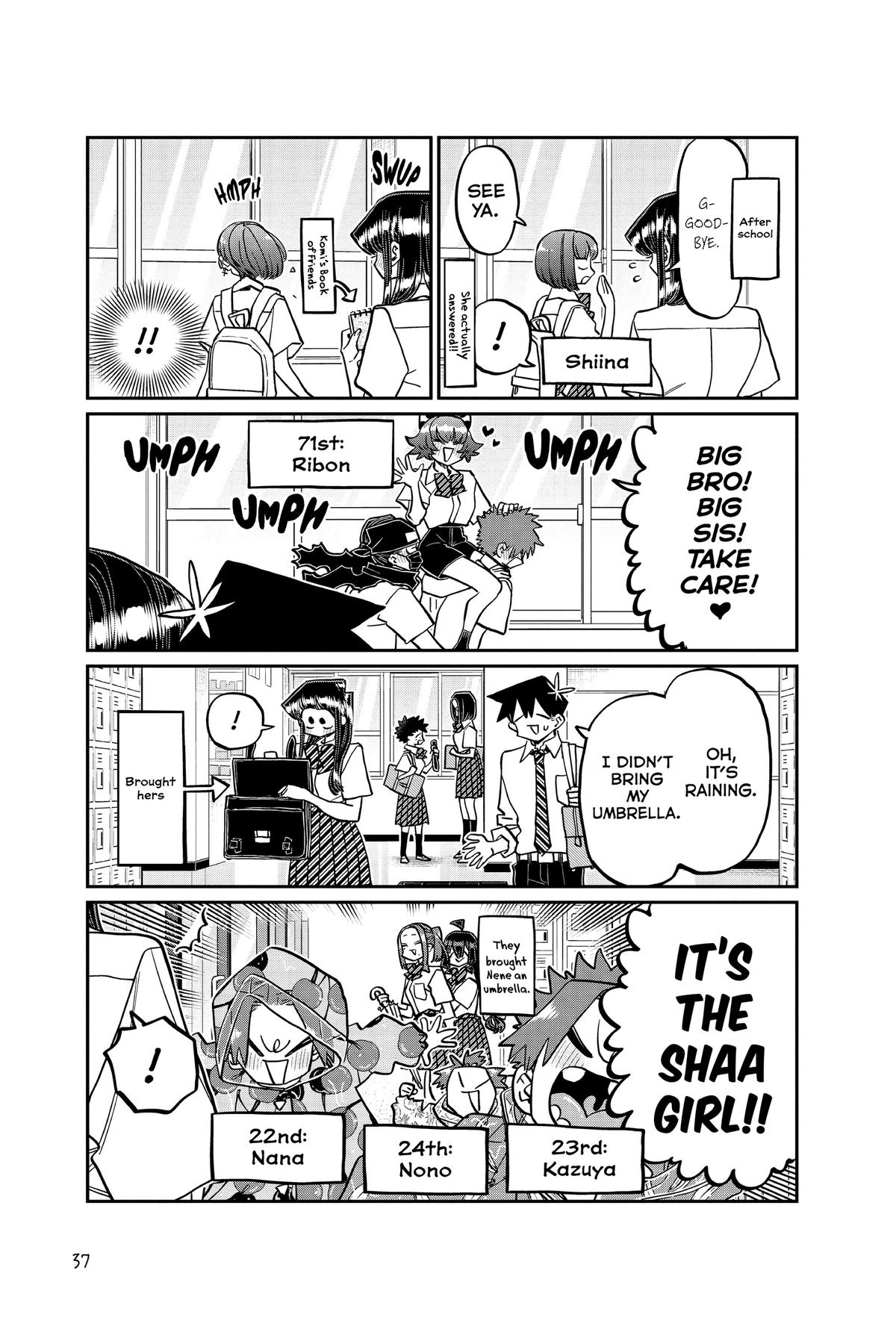 Komi Can’t Communicate Chapter 416