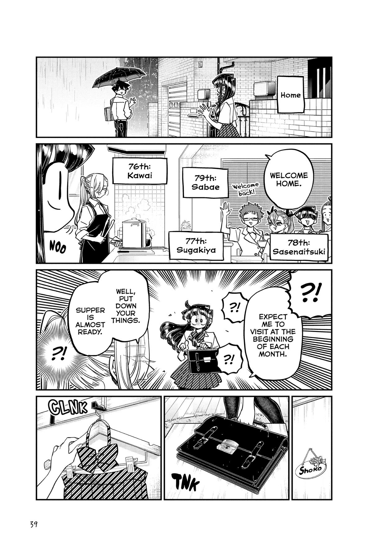 Komi Can’t Communicate Chapter 416