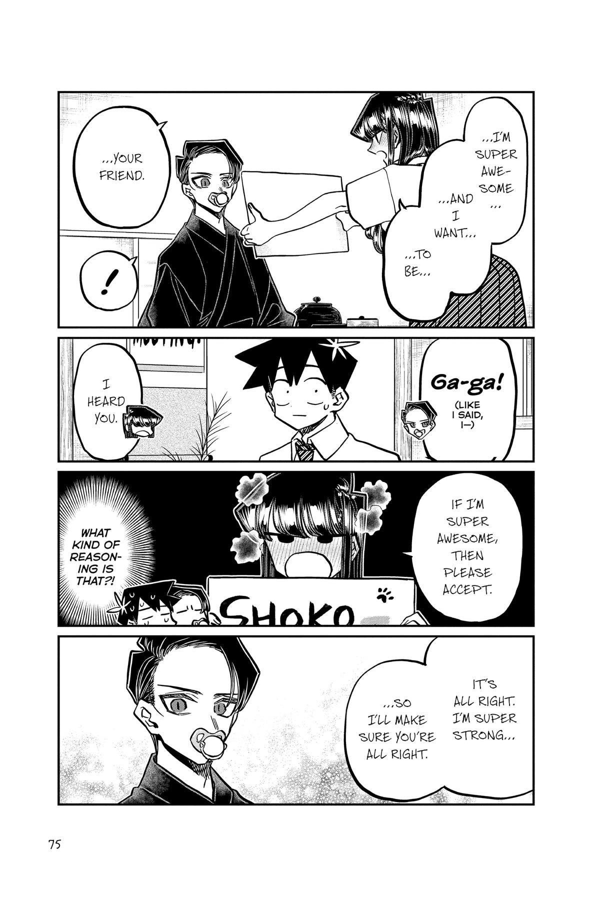 Komi Can’t Communicate Chapter 418