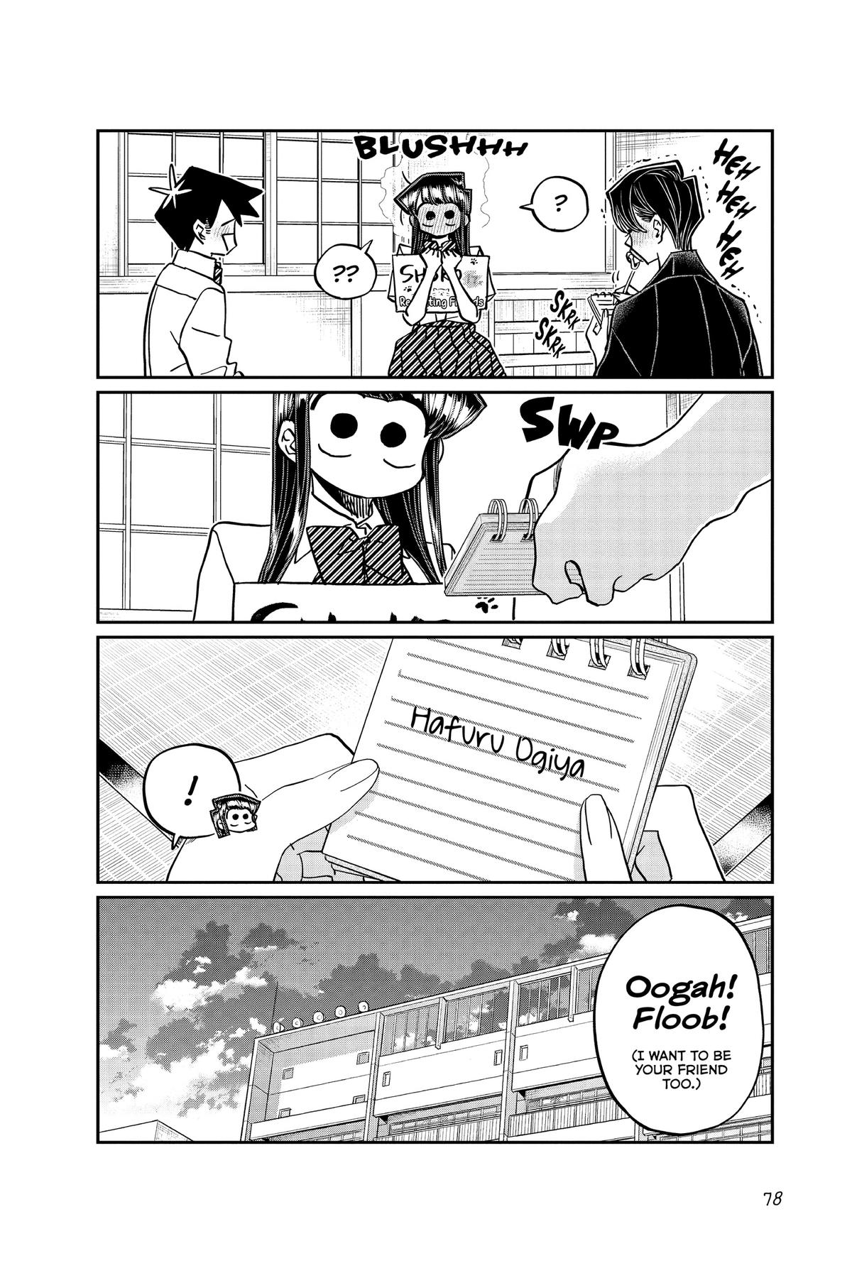 Komi Can’t Communicate Chapter 418