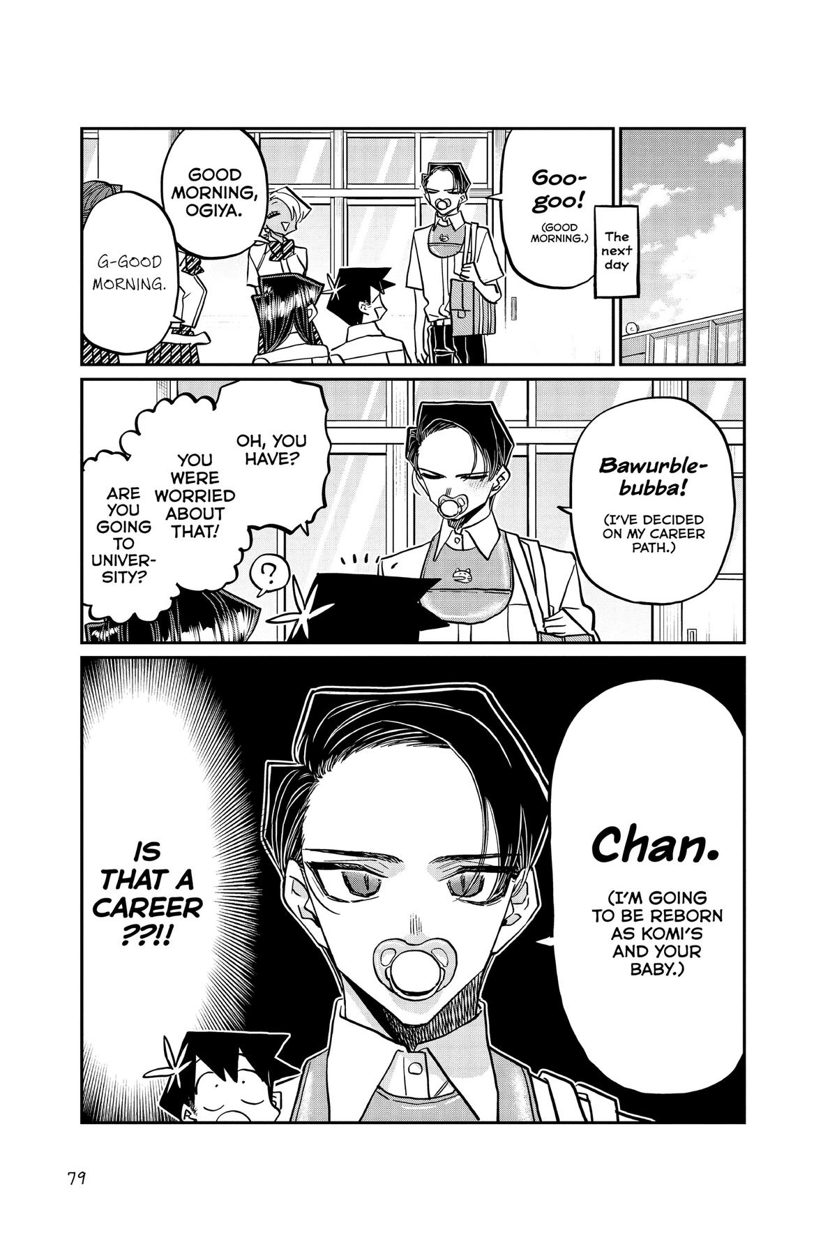 Komi Can’t Communicate Chapter 418