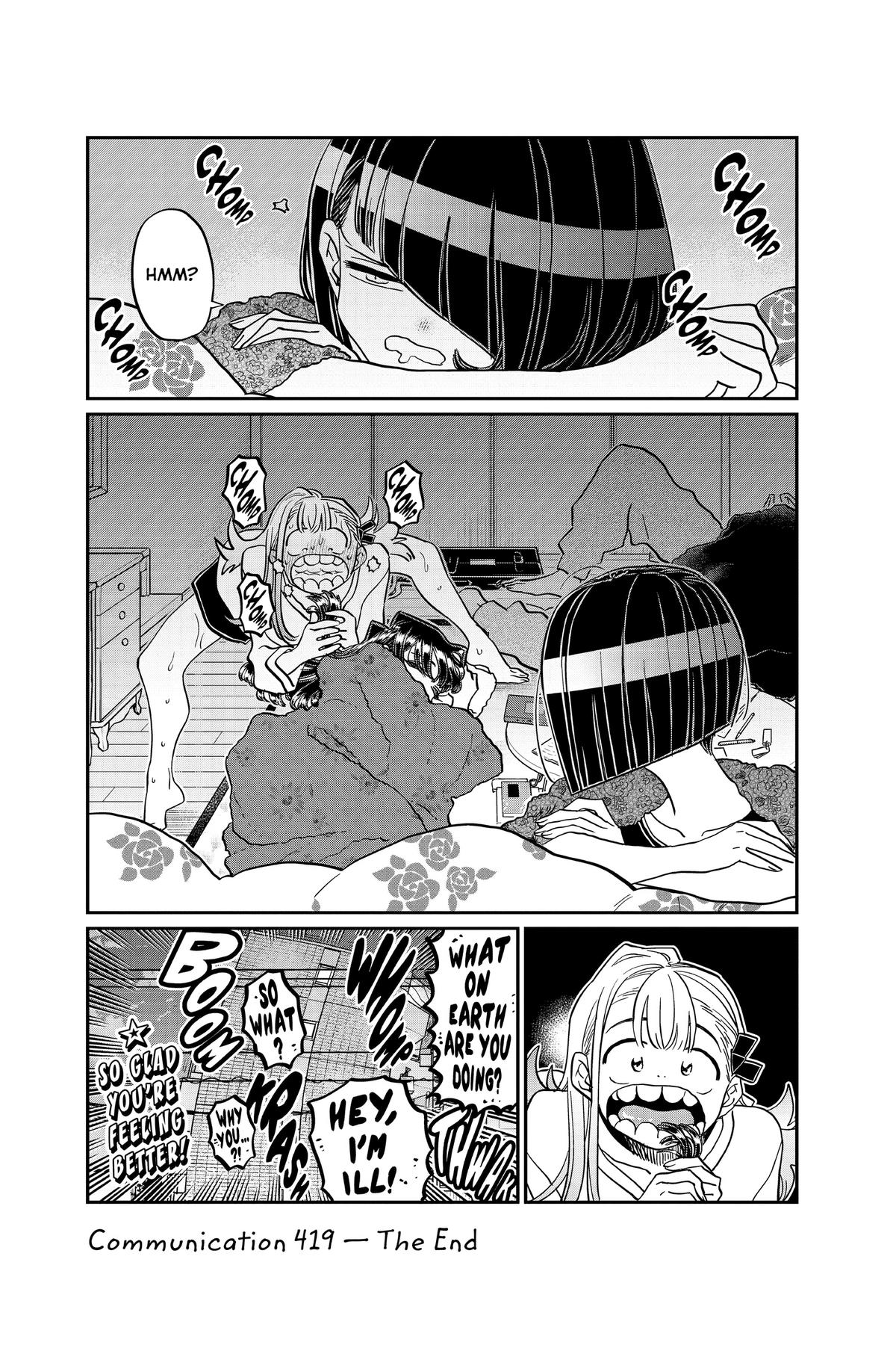 Komi Can’t Communicate Chapter 419