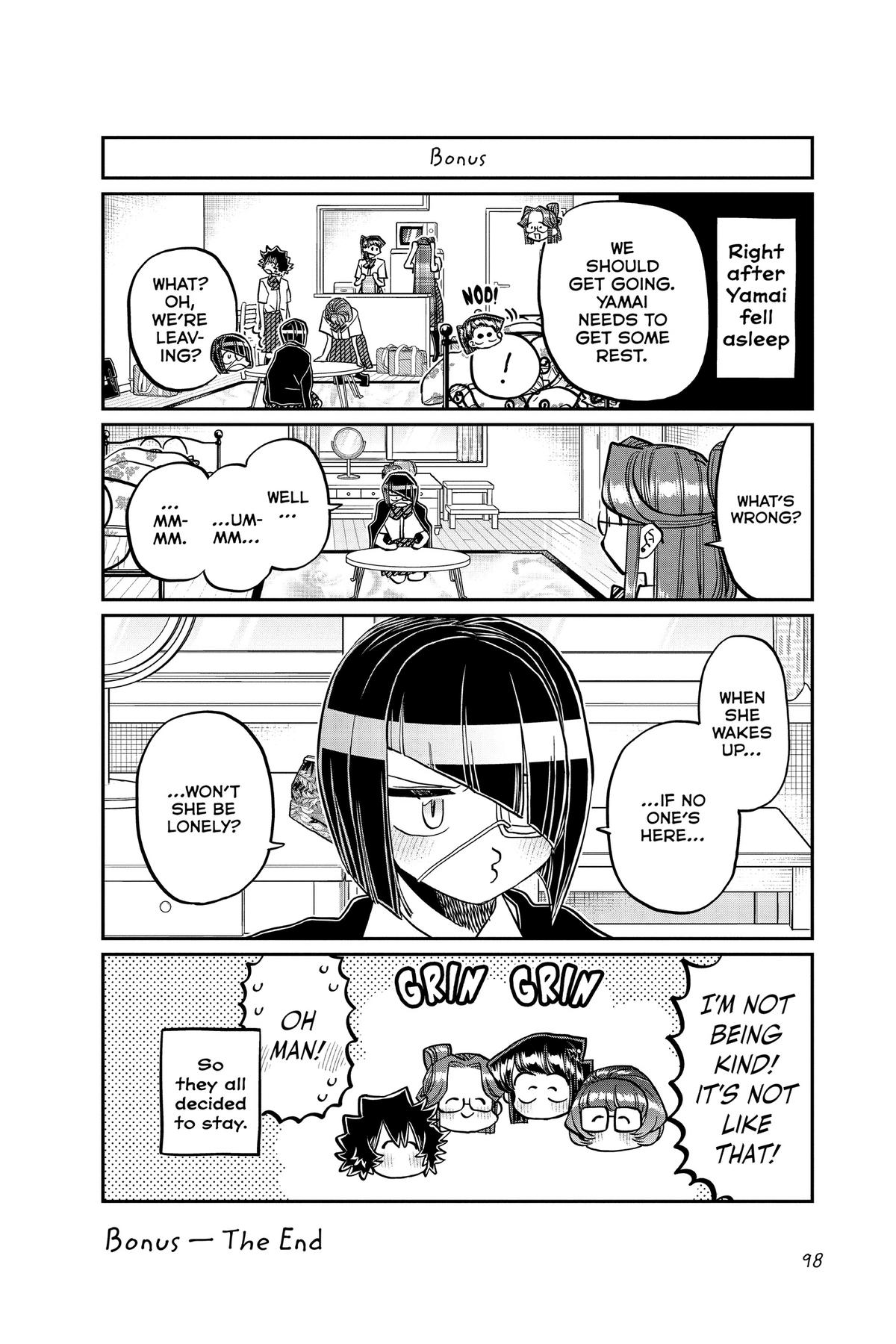 Komi Can’t Communicate Chapter 419