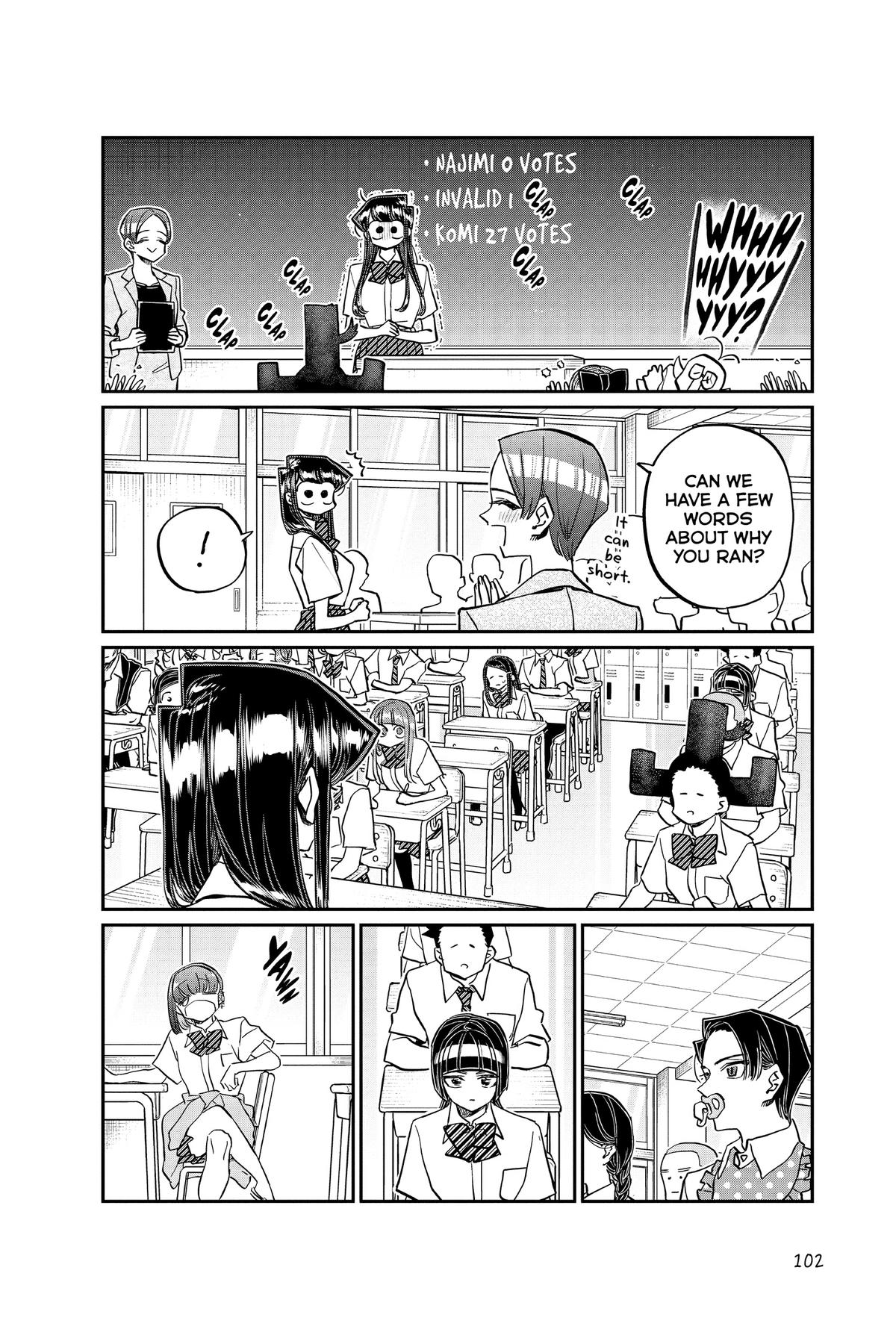 Komi Can’t Communicate Chapter 420