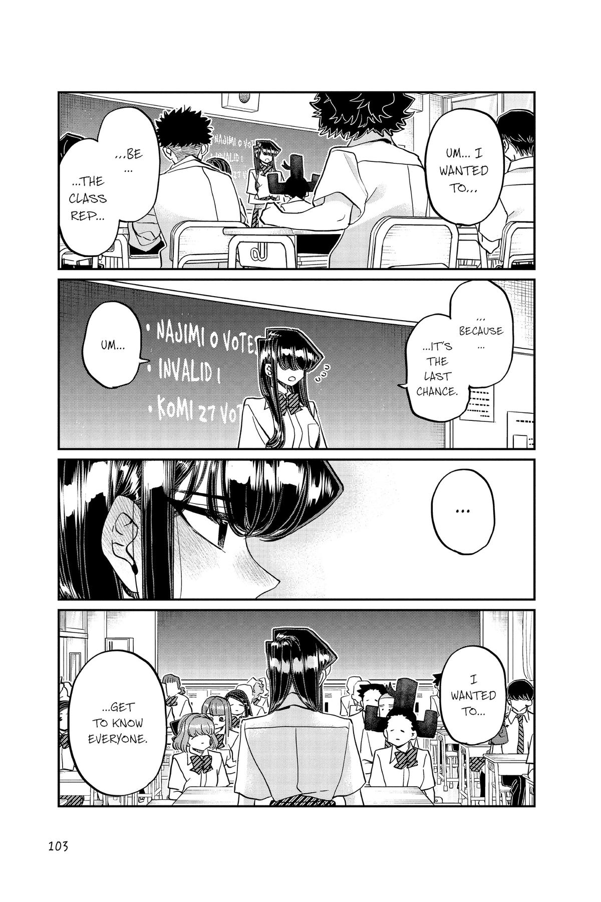 Komi Can’t Communicate Chapter 420