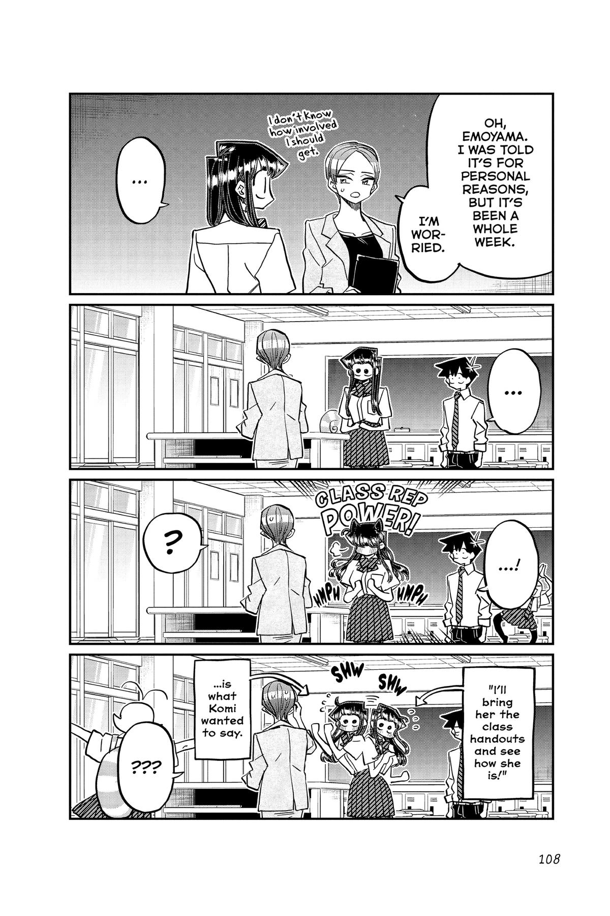 Komi Can’t Communicate Chapter 421