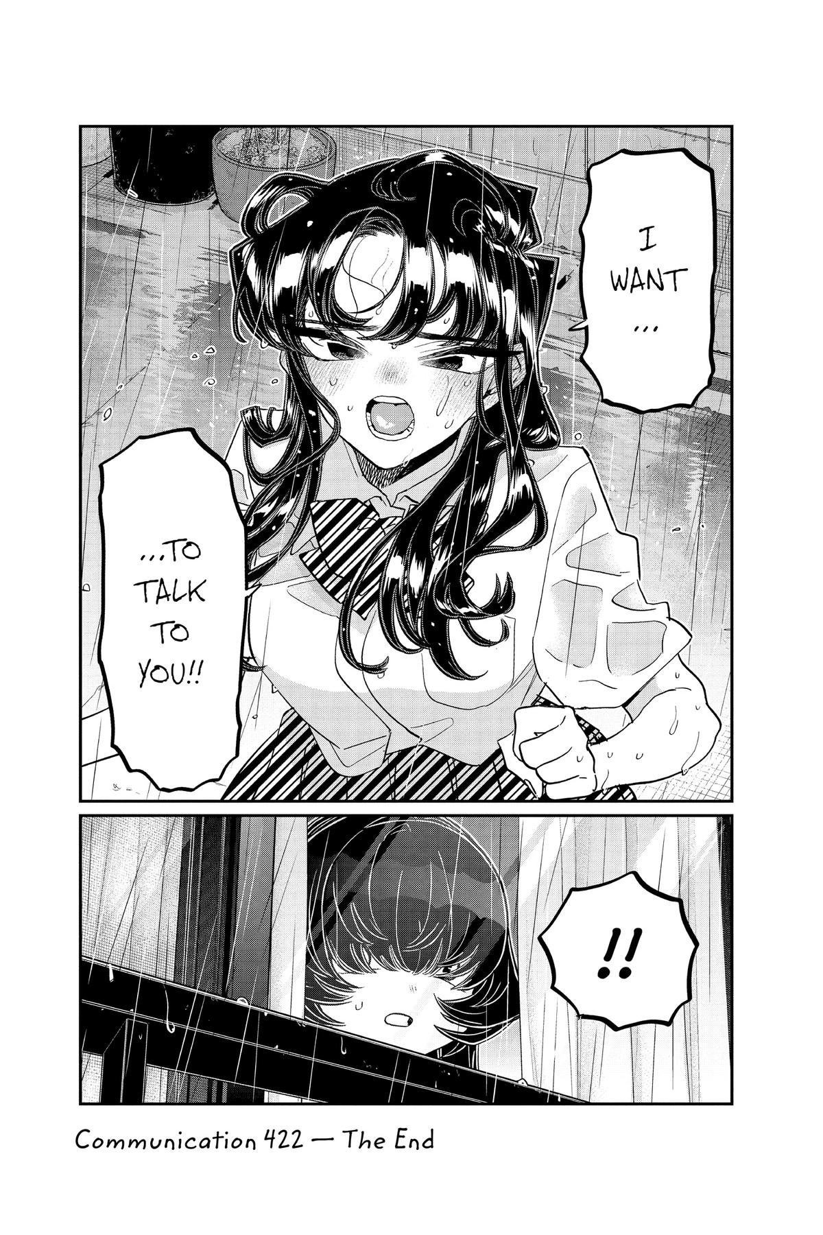 Komi Can’t Communicate Chapter 422