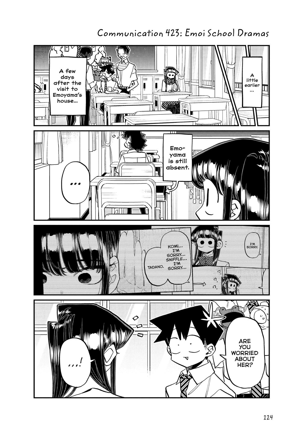 Komi Can’t Communicate Chapter 423