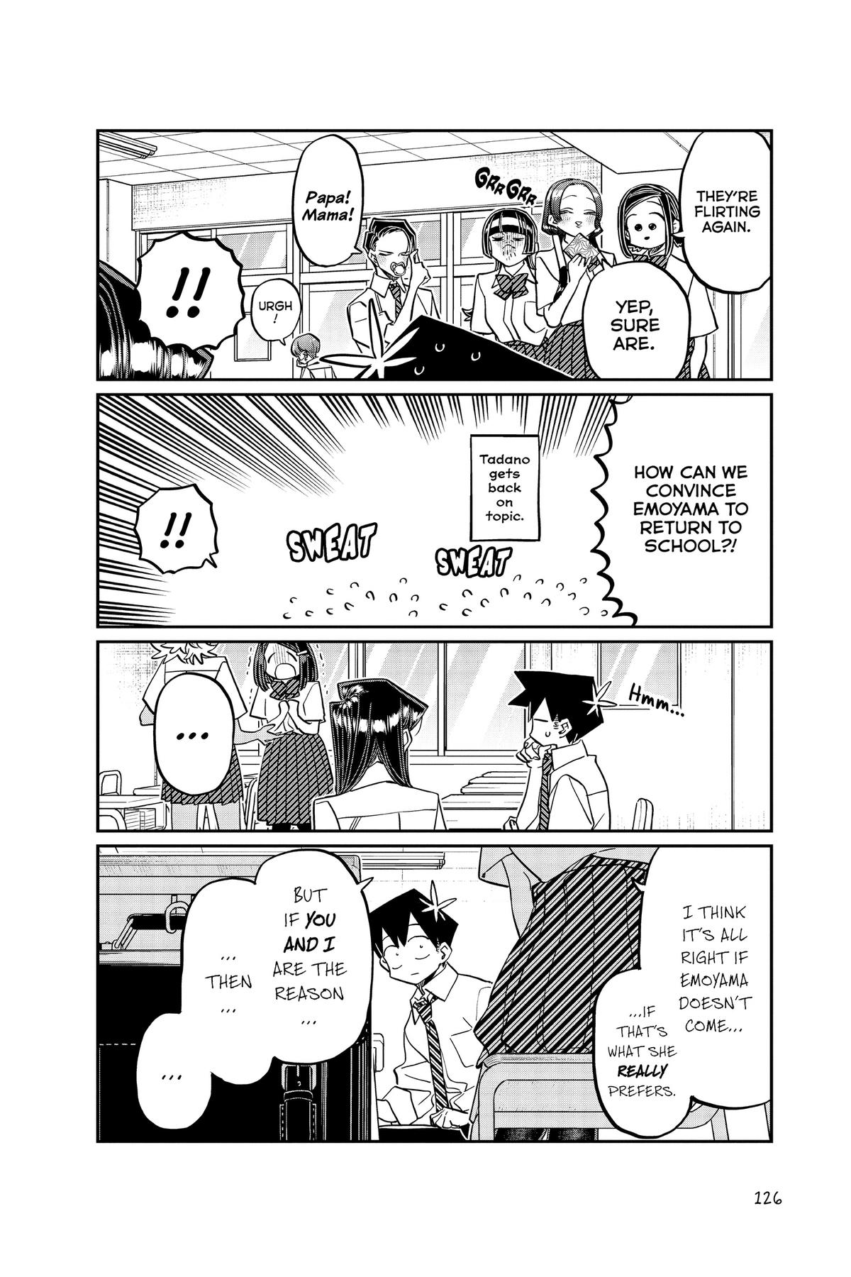 Komi Can’t Communicate Chapter 423