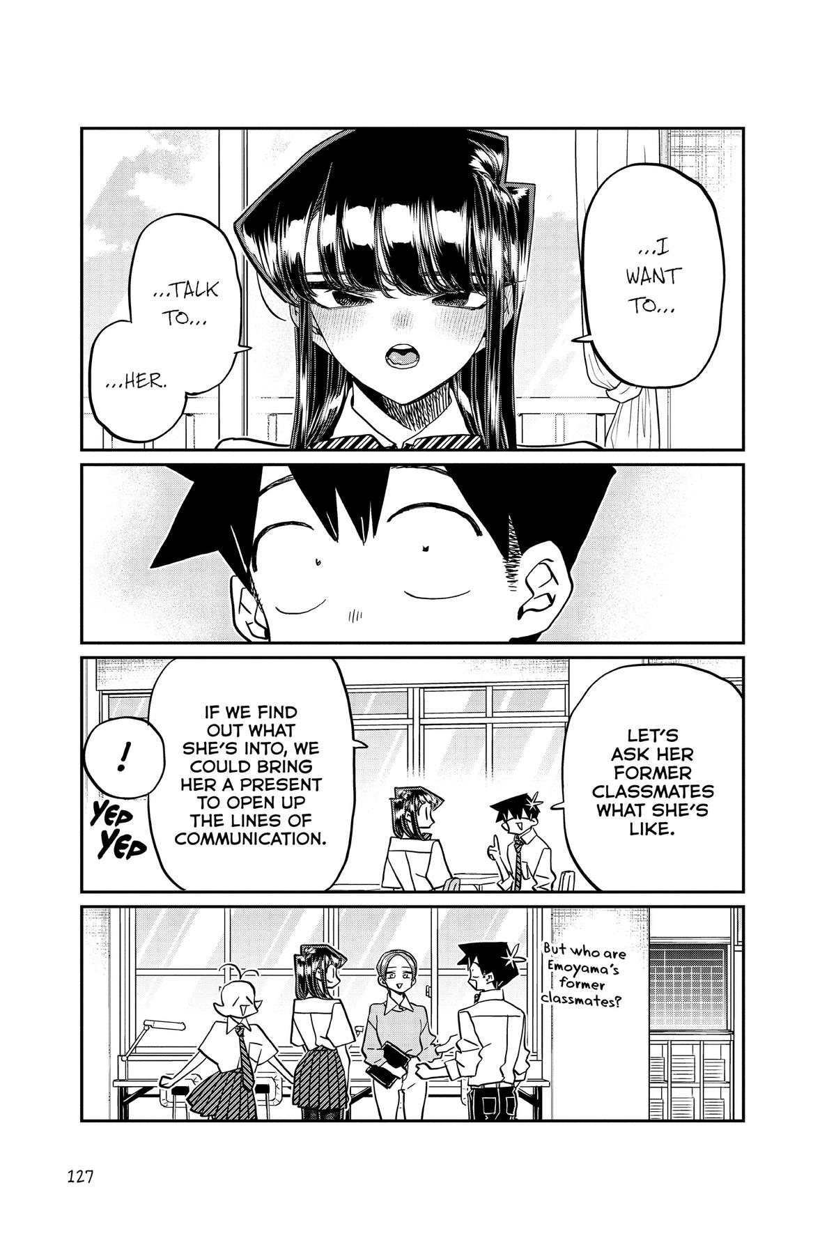 Komi Can’t Communicate Chapter 423
