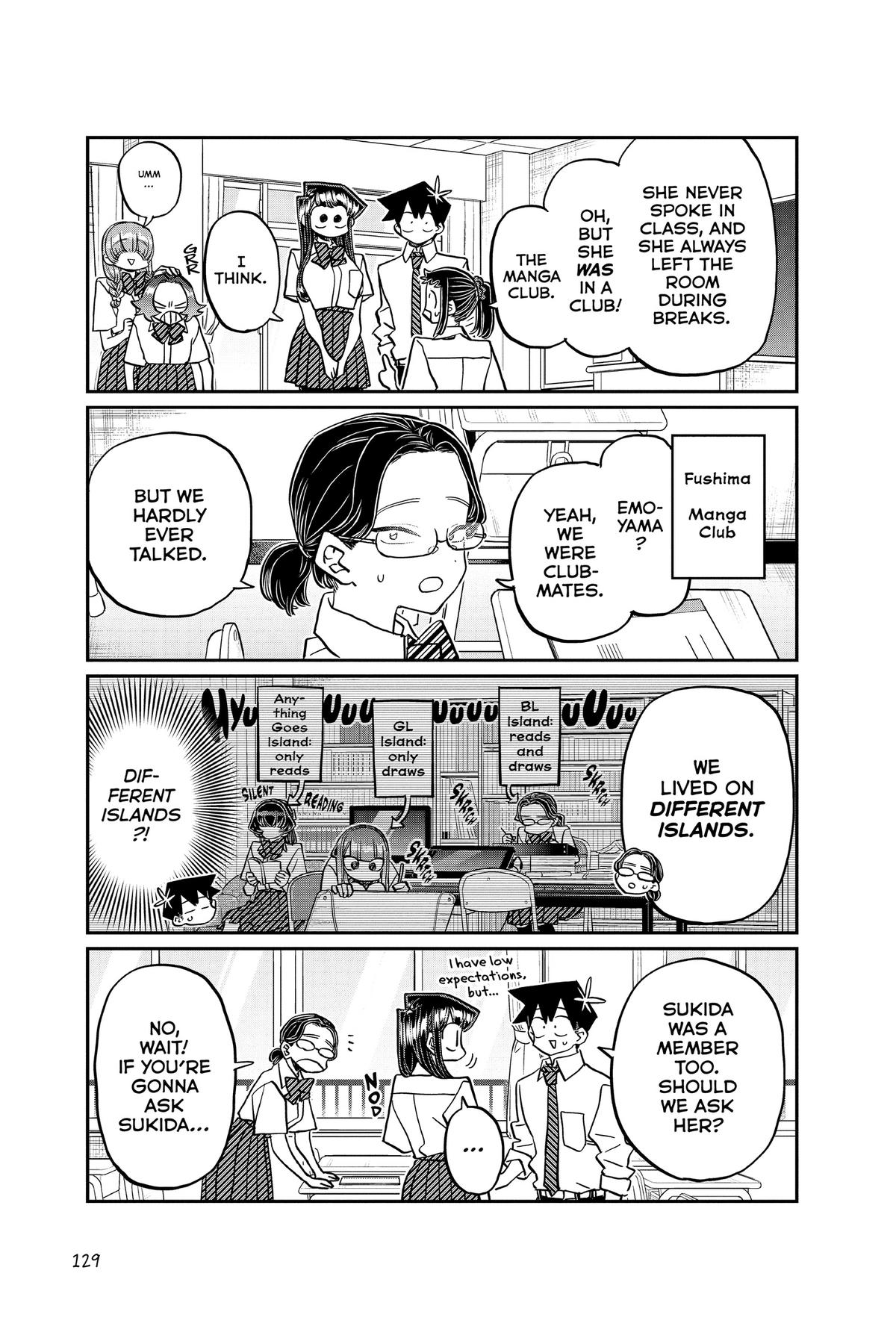 Komi Can’t Communicate Chapter 423