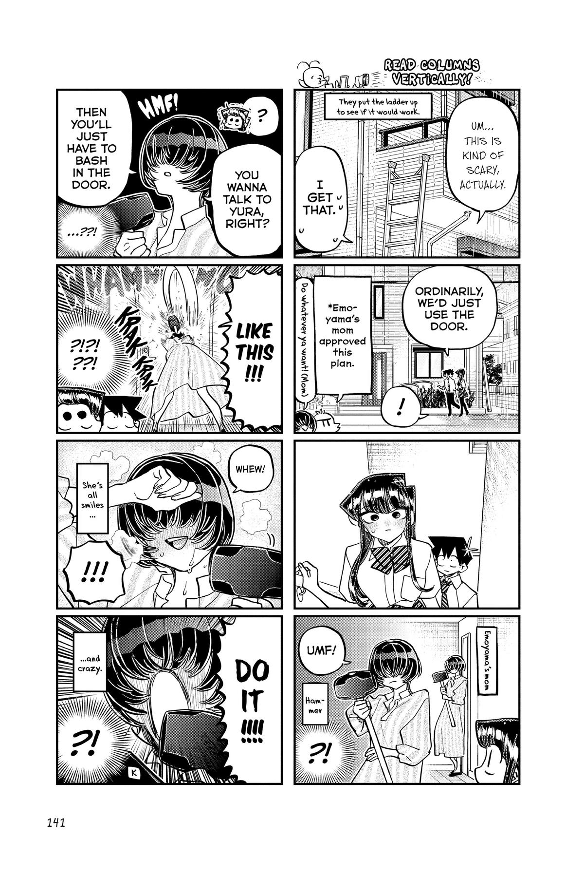 Komi Can’t Communicate Chapter 425
