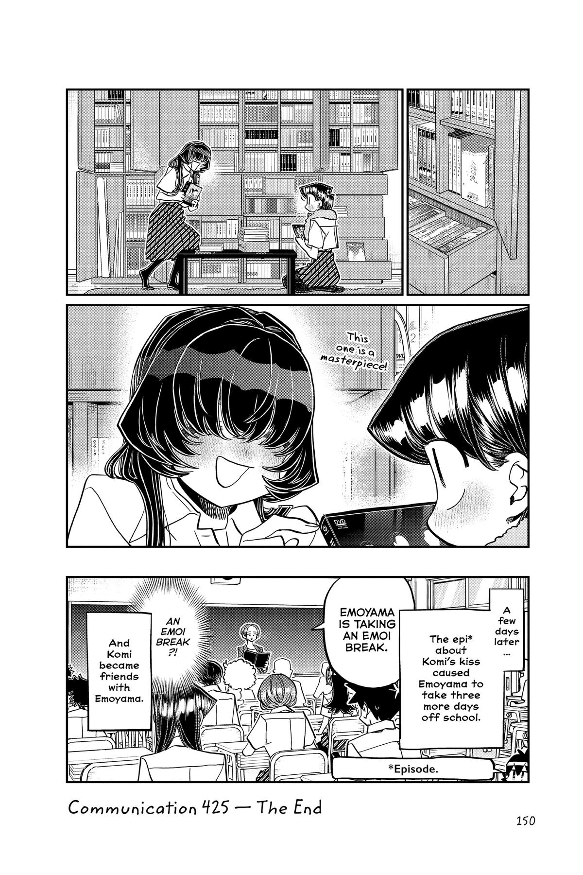 Komi Can’t Communicate Chapter 425
