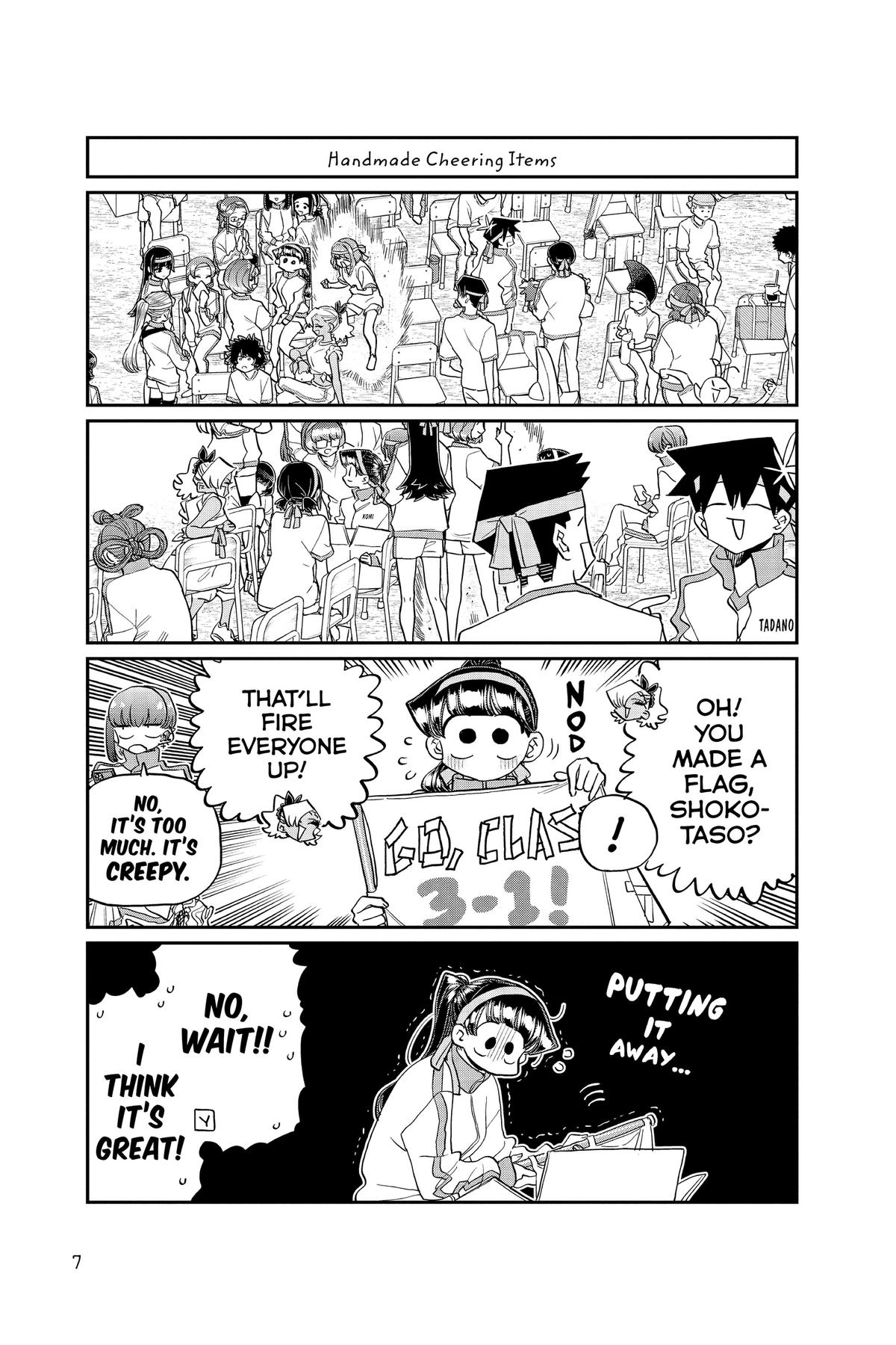 Komi Can’t Communicate Chapter 429