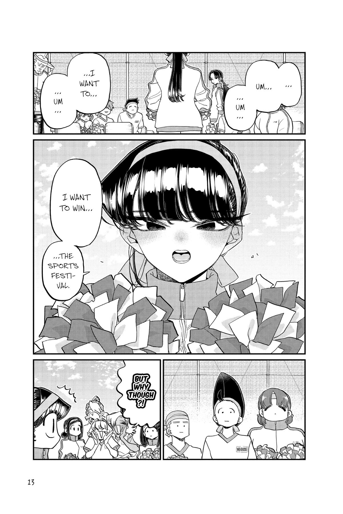 Komi Can’t Communicate Chapter 429