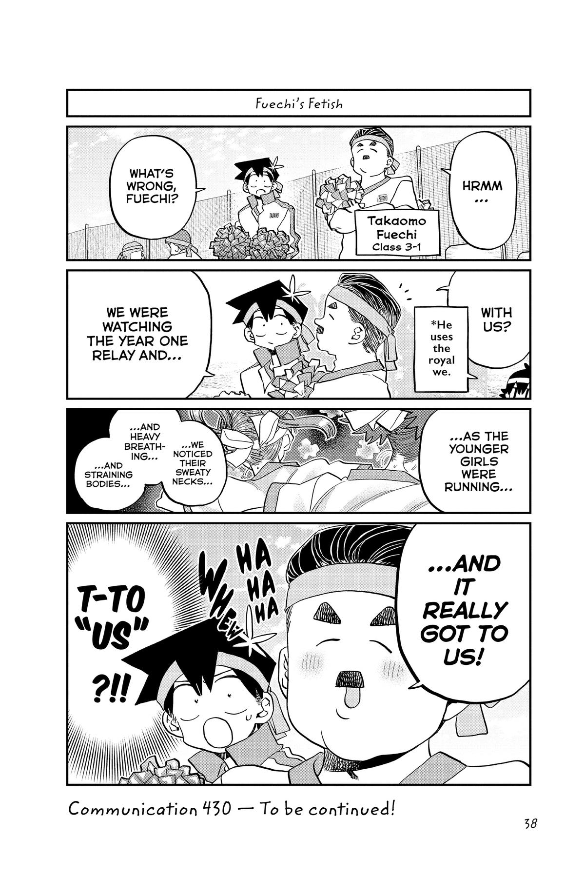 Komi Can’t Communicate Chapter 430