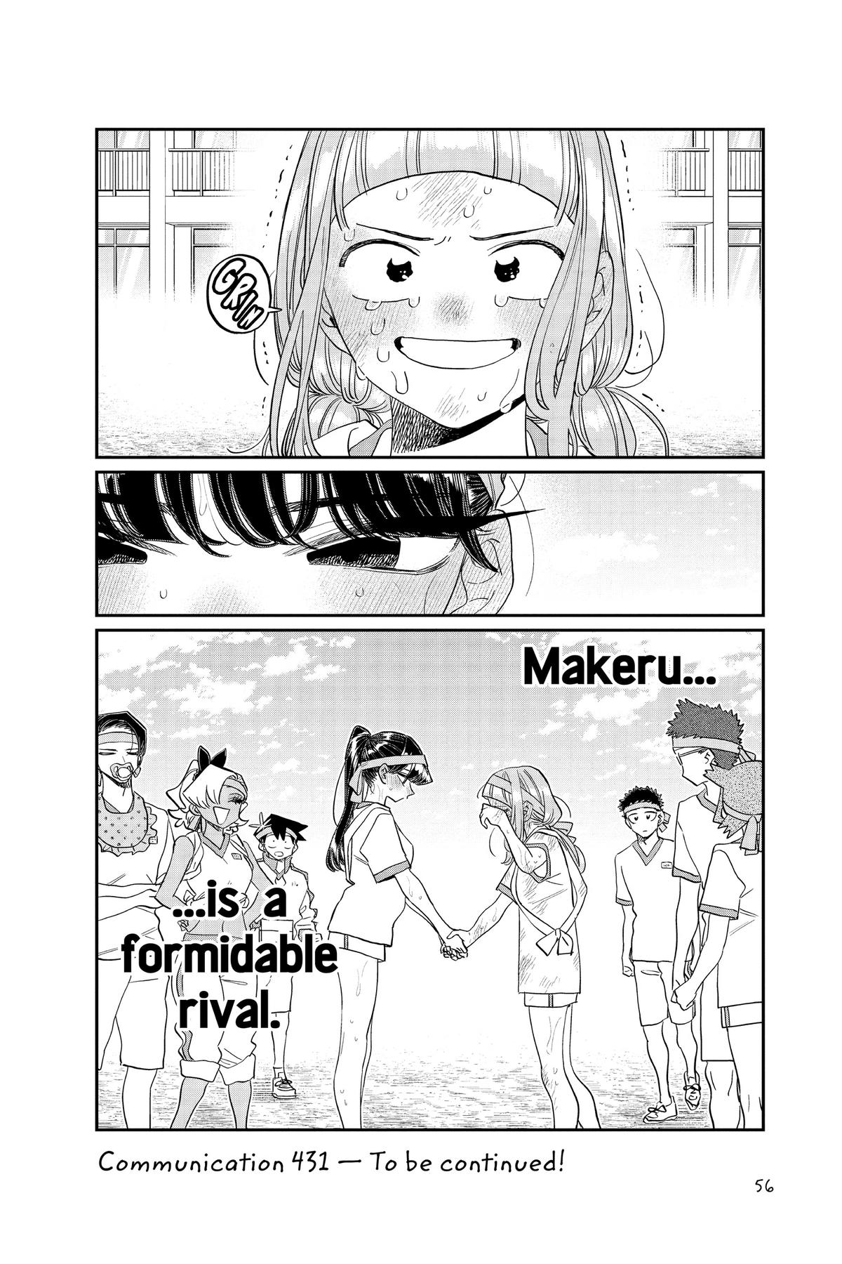 Komi Can’t Communicate Chapter 431