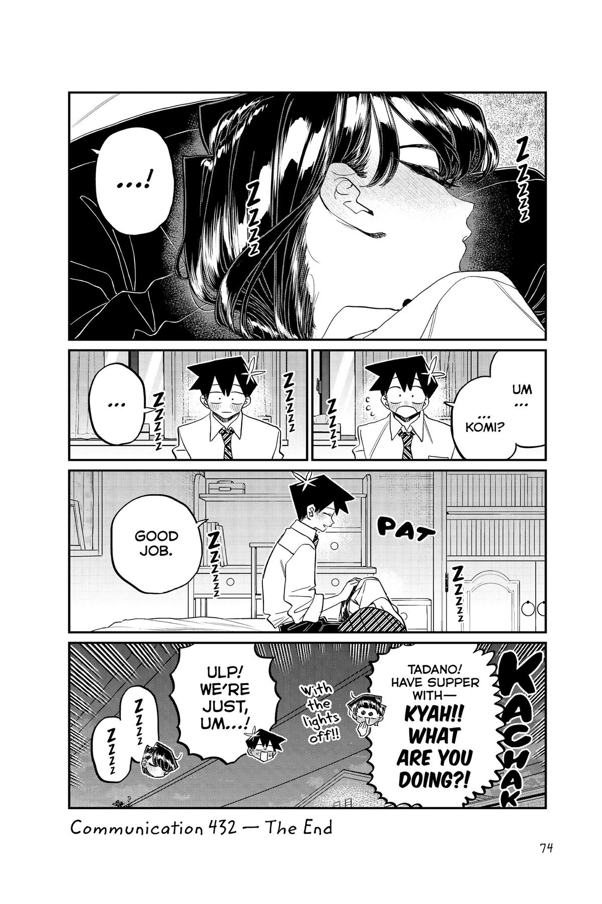 Komi Can’t Communicate Chapter 432