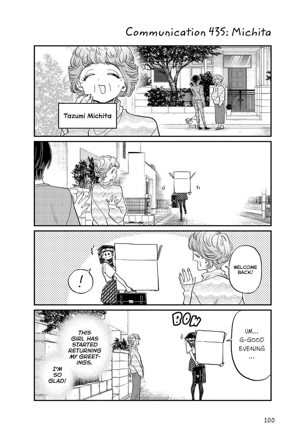 Komi Can’t Communicate Chapter 435
