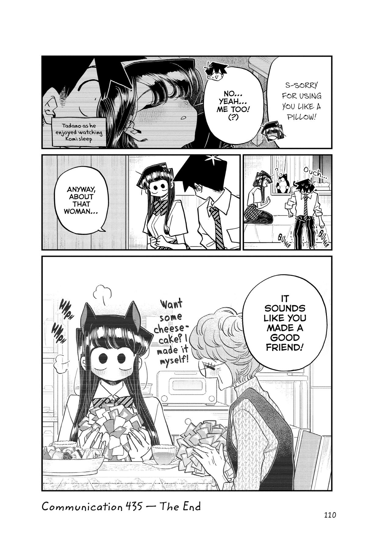 Komi Can’t Communicate Chapter 435