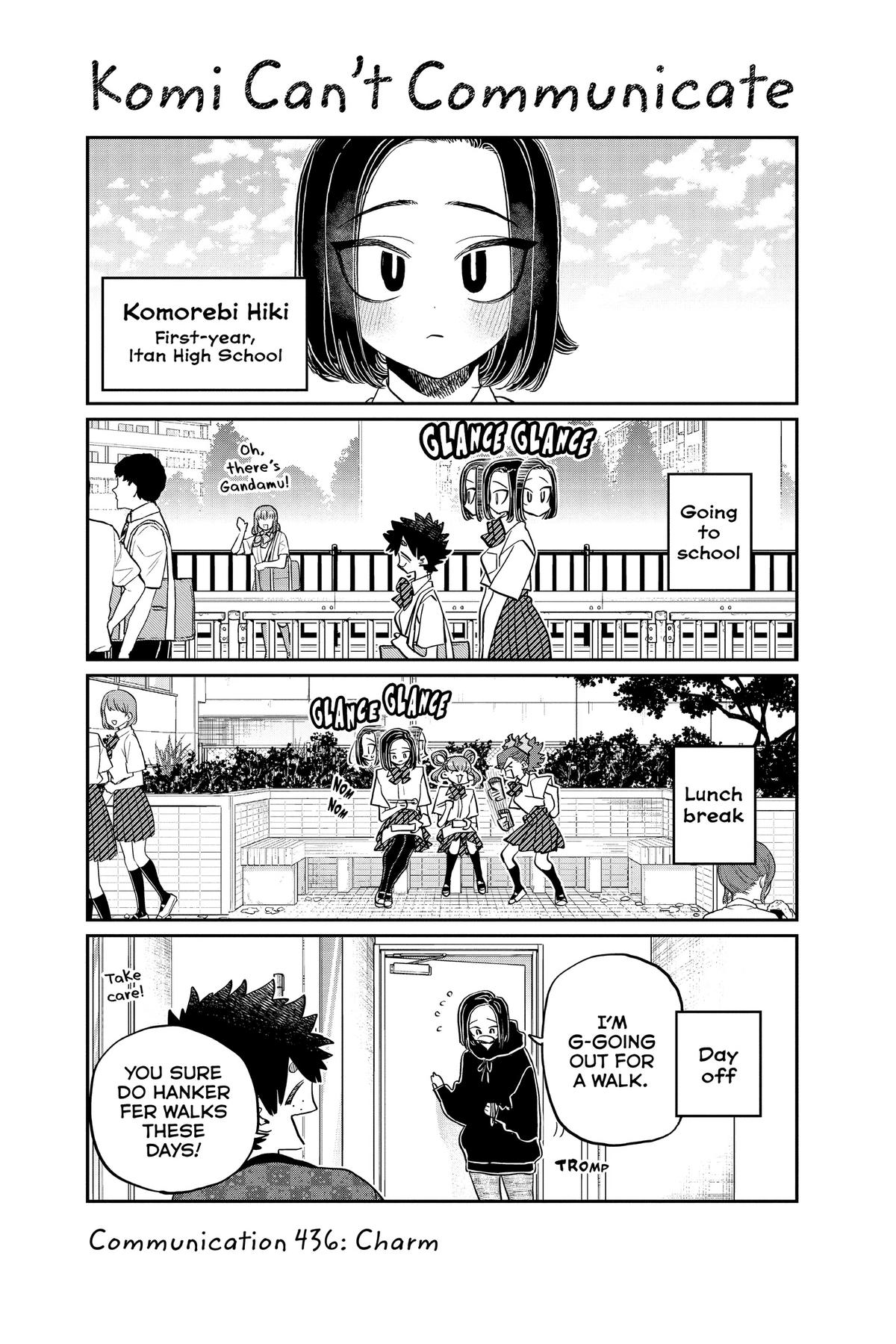 Komi Can’t Communicate Chapter 436