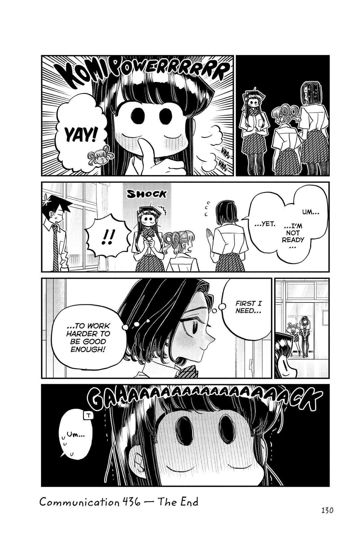 Komi Can’t Communicate Chapter 436