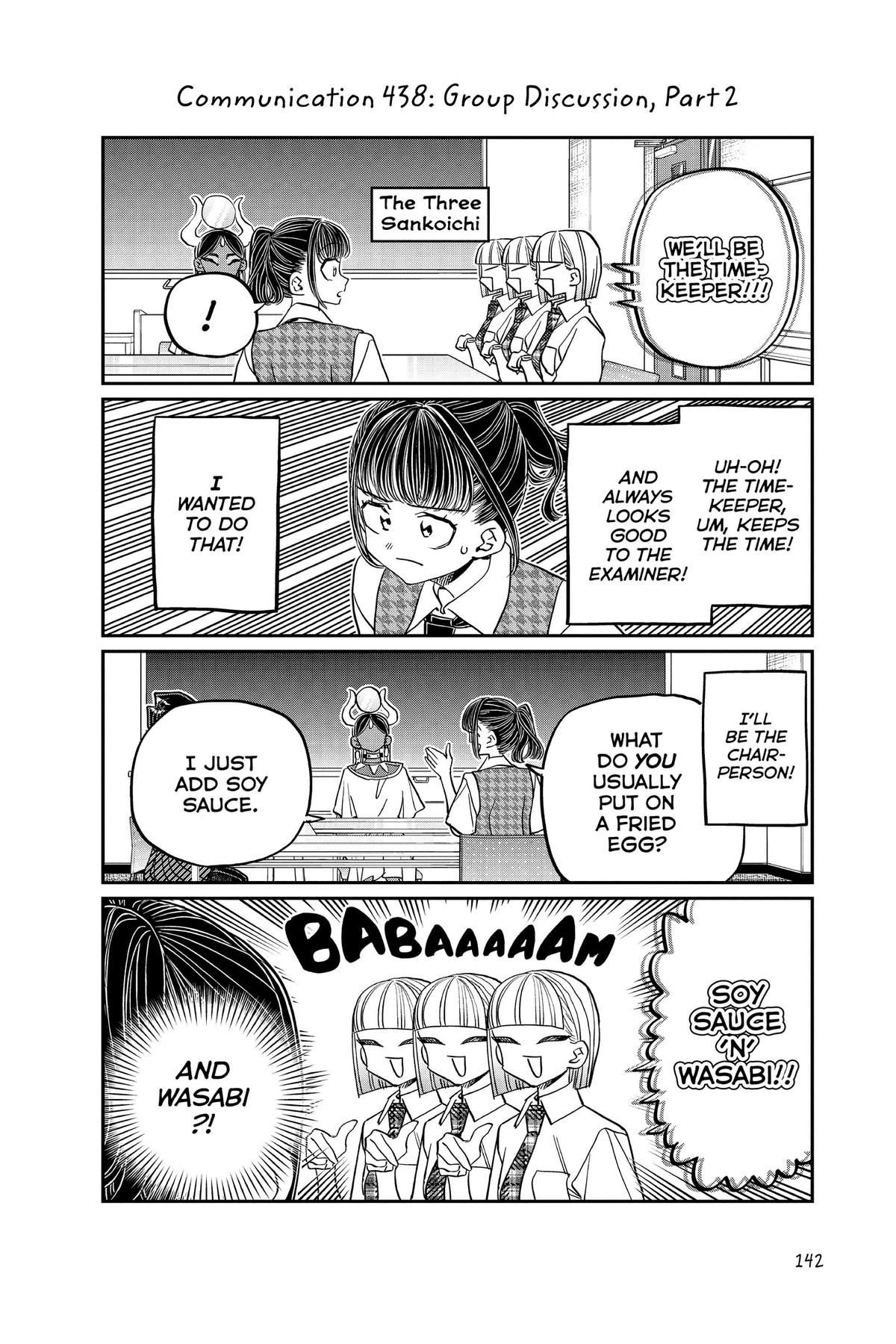 Komi Can’t Communicate Chapter 438