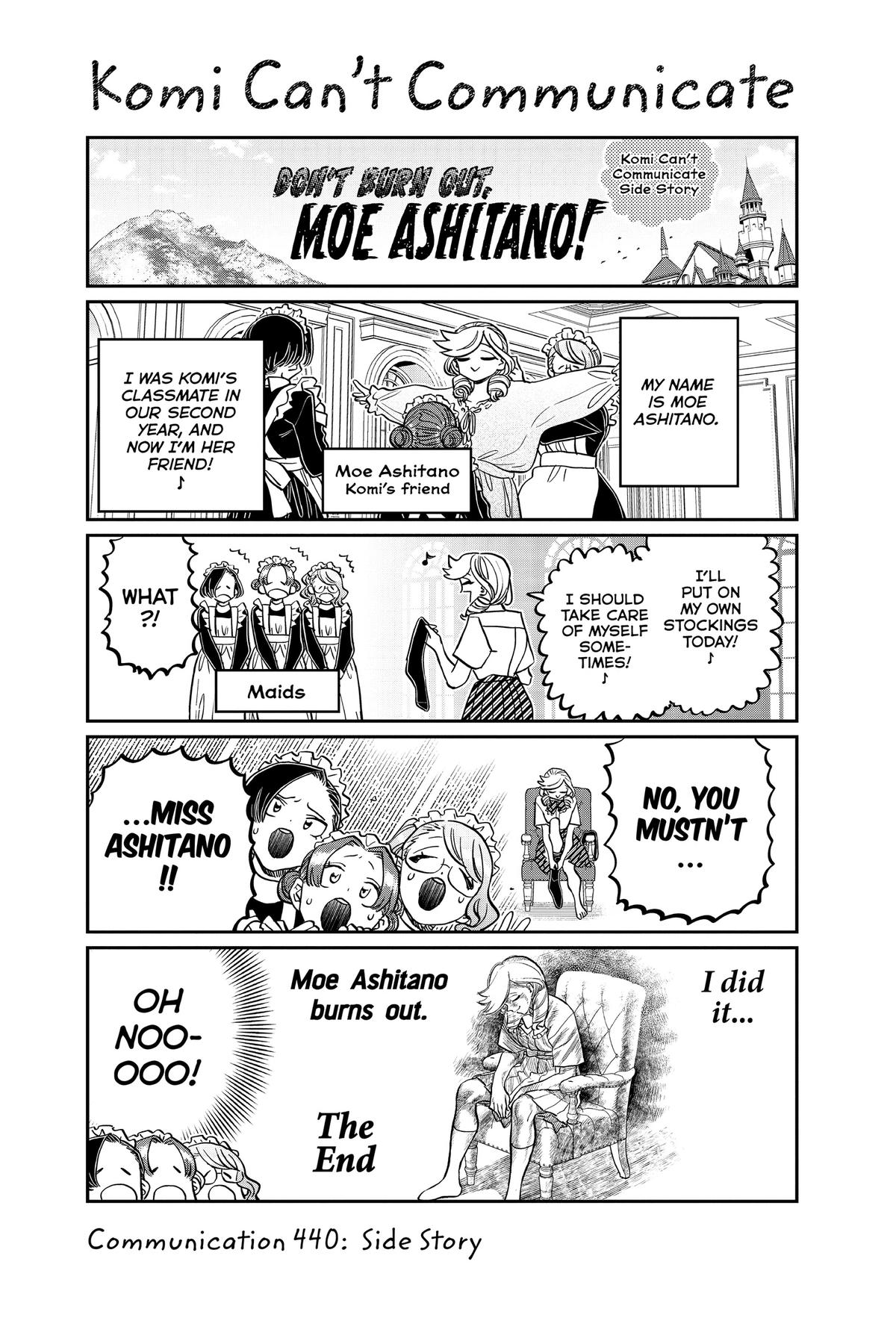 Komi Can’t Communicate Chapter 440