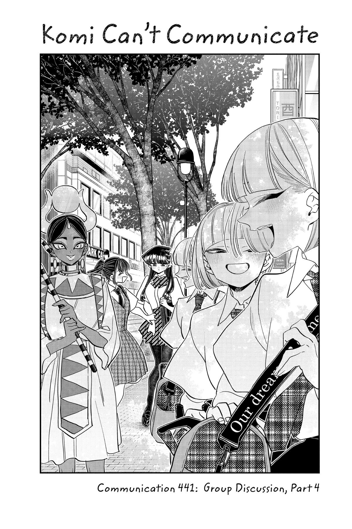 Komi Can’t Communicate Chapter 441