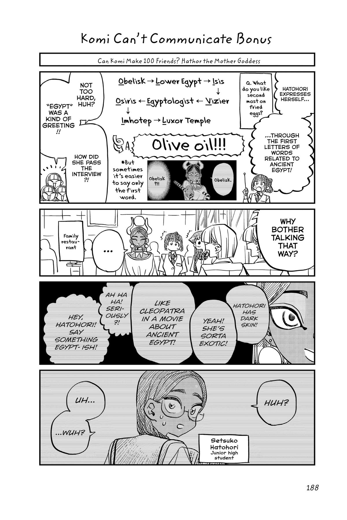 Komi Can’t Communicate Chapter 442.5
