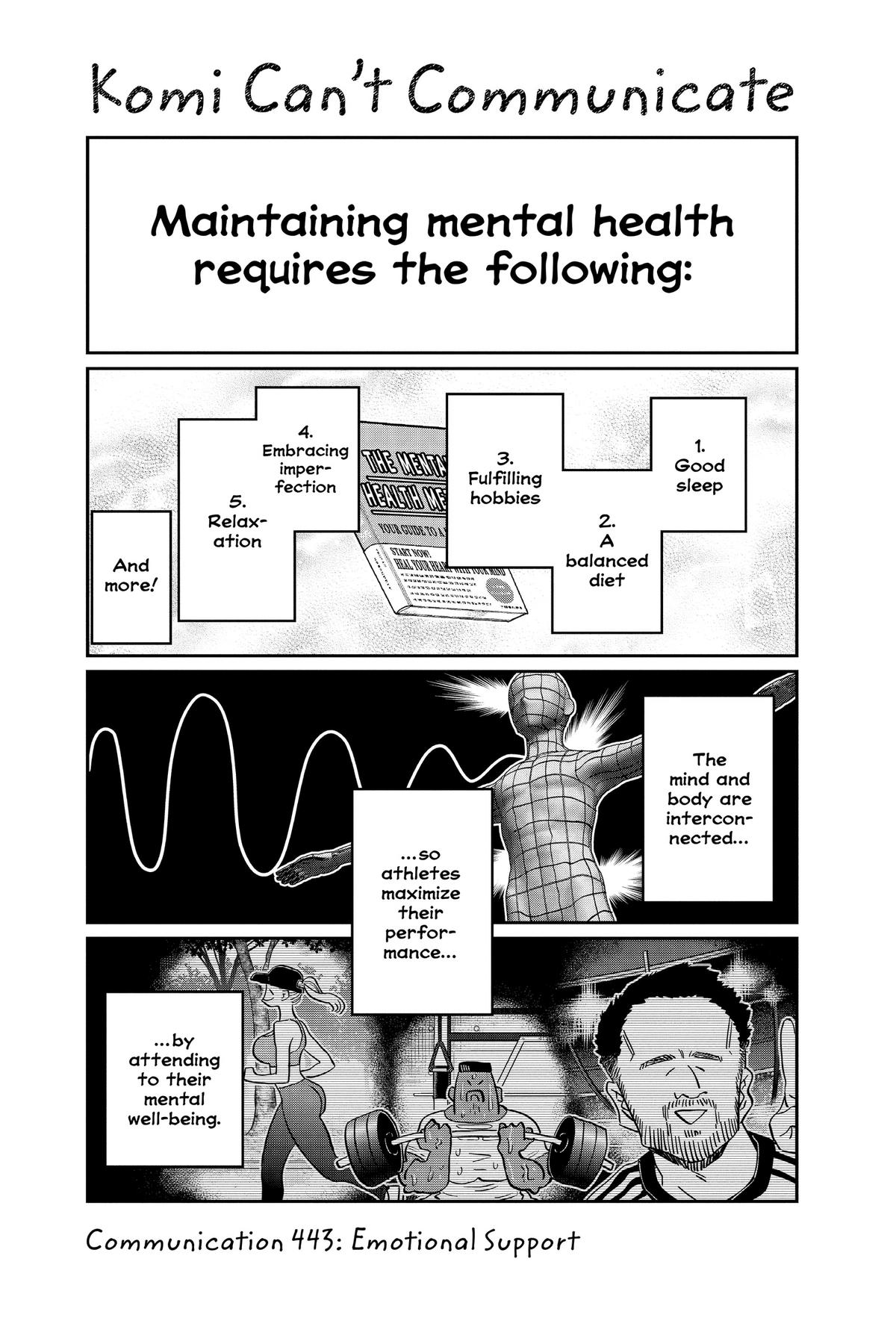 Komi Can’t Communicate Chapter 443