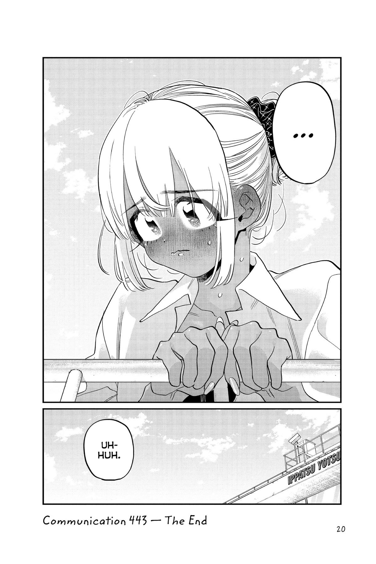 Komi Can’t Communicate Chapter 443