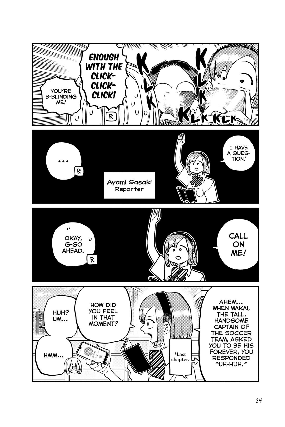 Komi Can’t Communicate Chapter 444