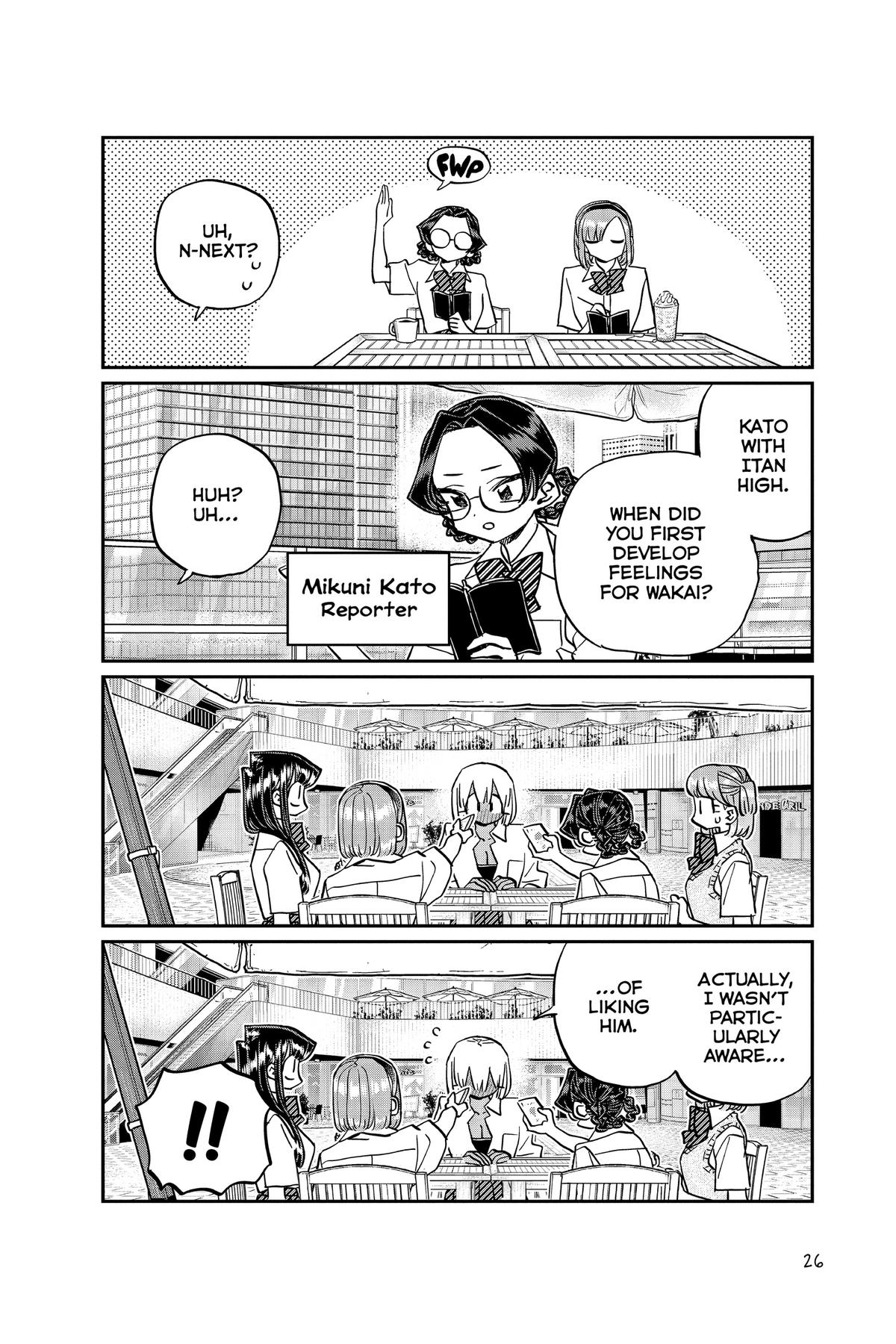 Komi Can’t Communicate Chapter 444