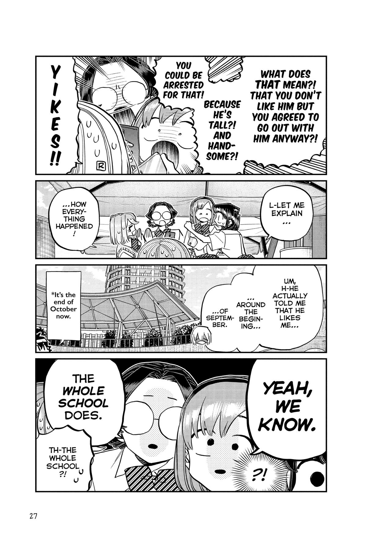 Komi Can’t Communicate Chapter 444