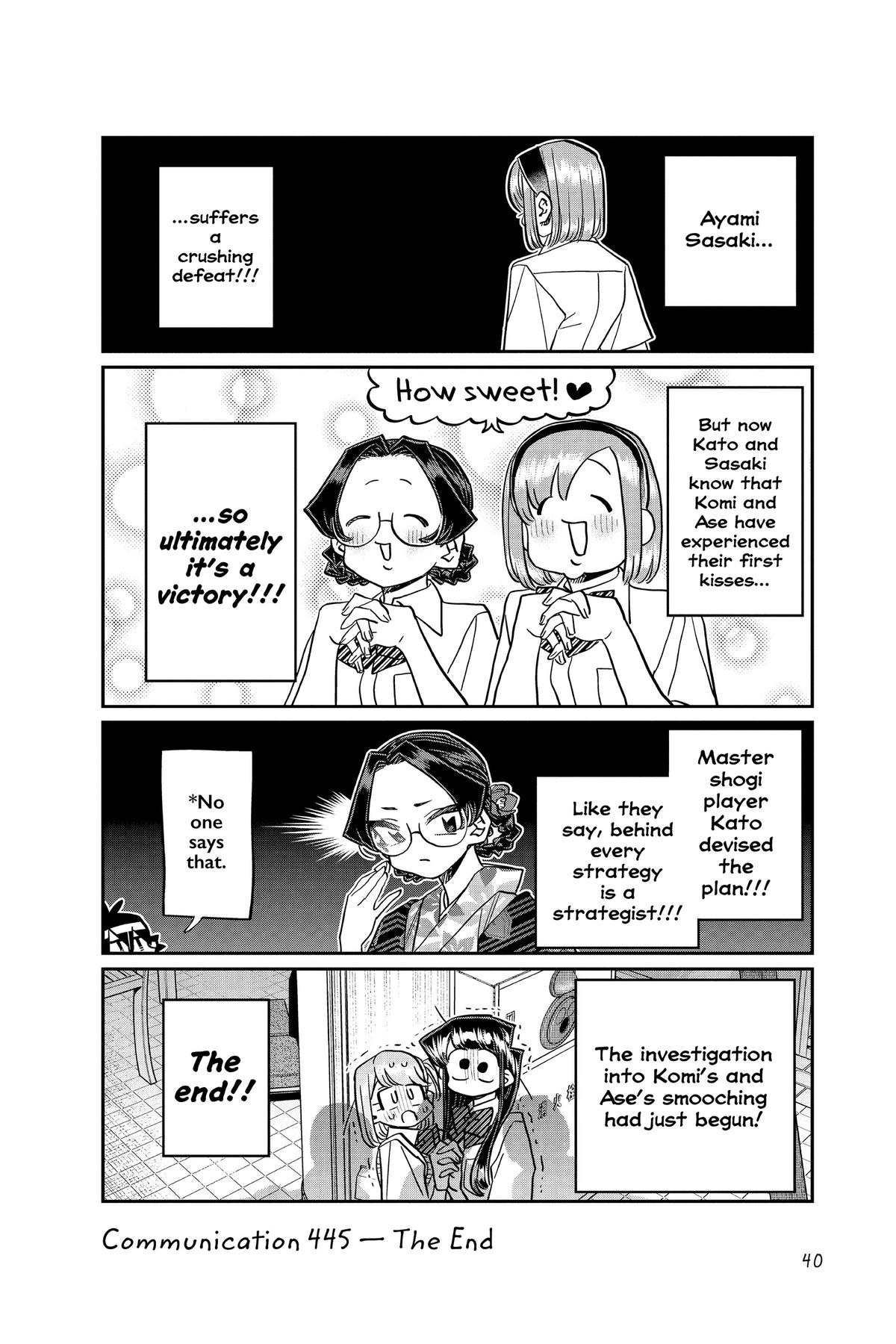 Komi Can’t Communicate Chapter 445