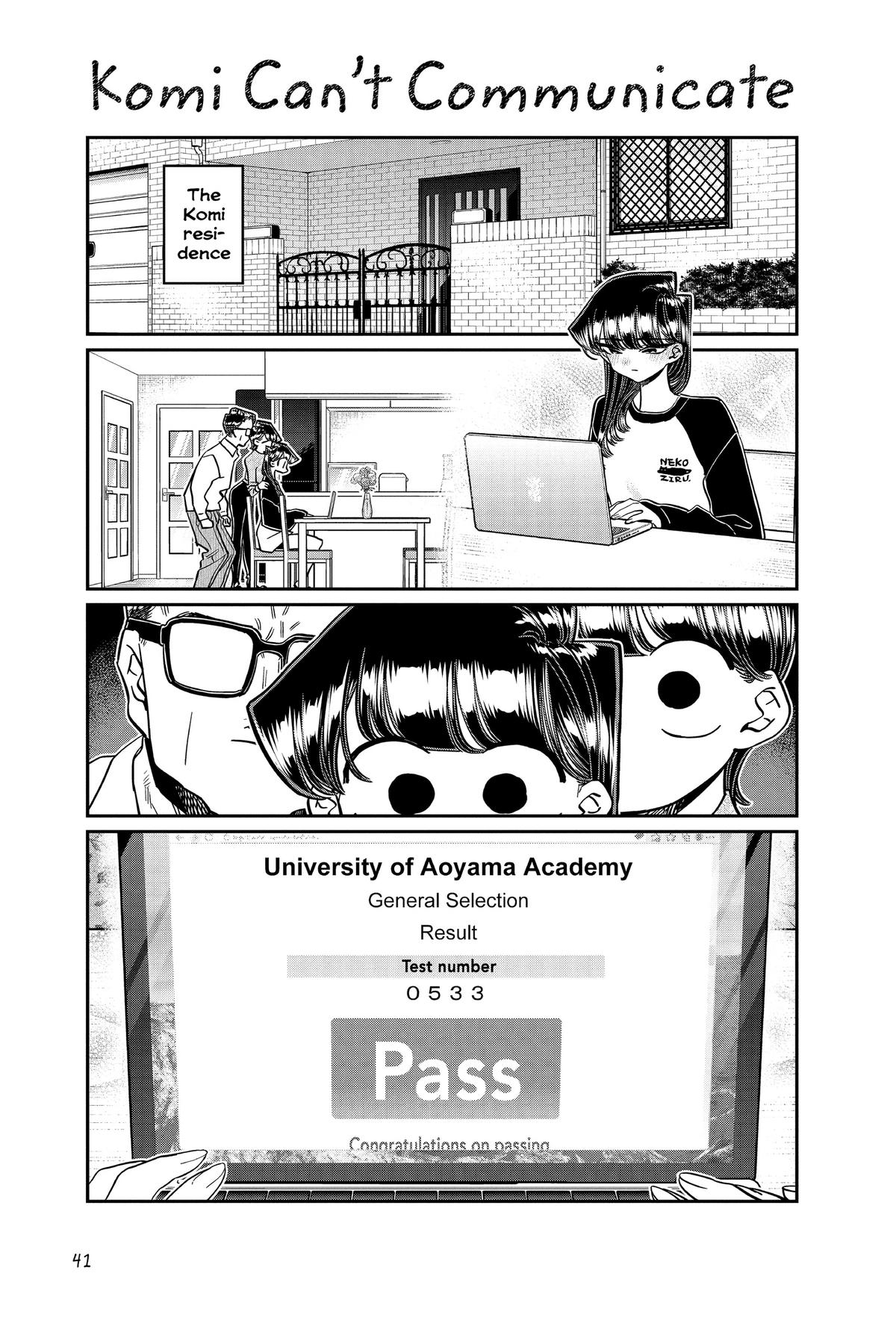 Komi Can’t Communicate Chapter 446