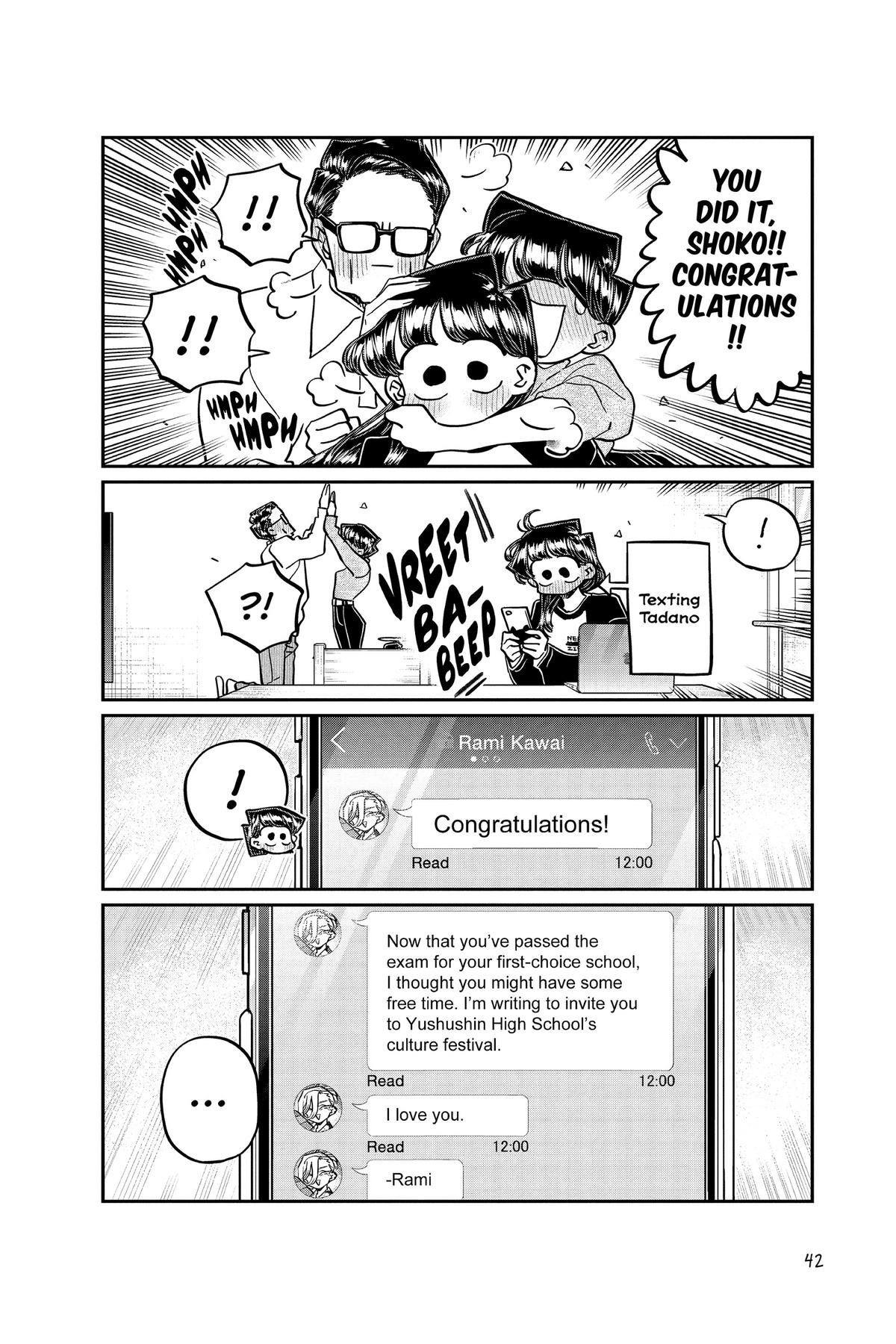 Komi Can’t Communicate Chapter 446
