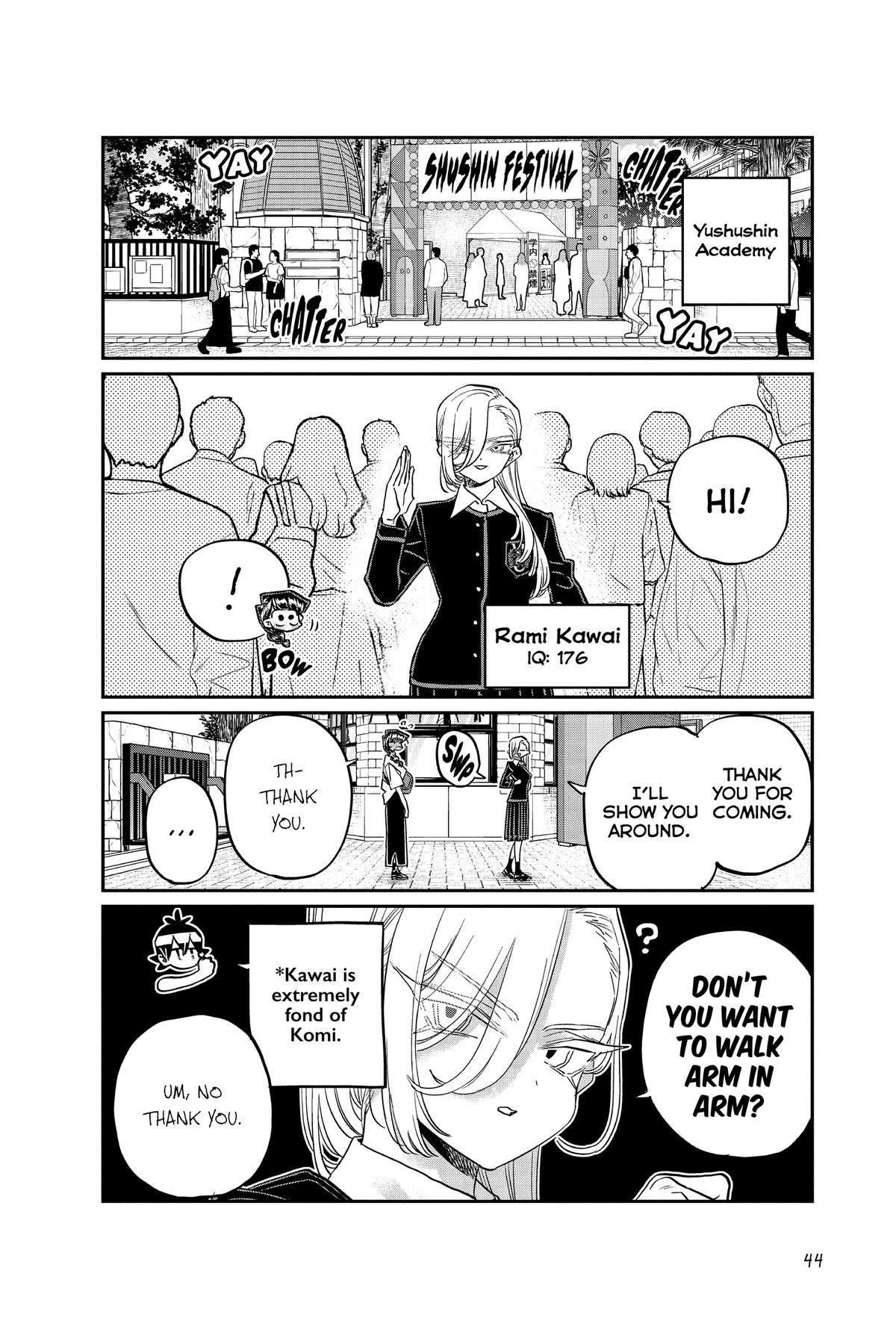 Komi Can’t Communicate Chapter 446