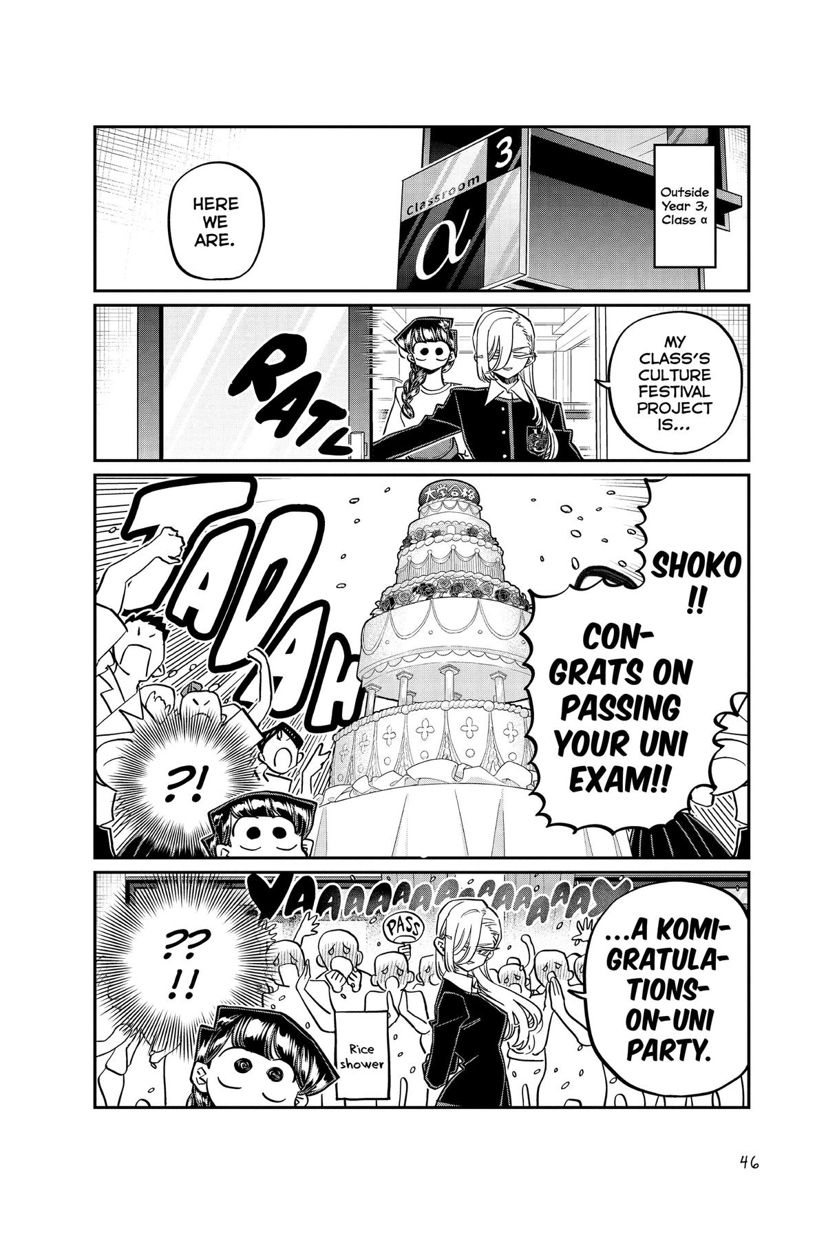 Komi Can’t Communicate Chapter 446