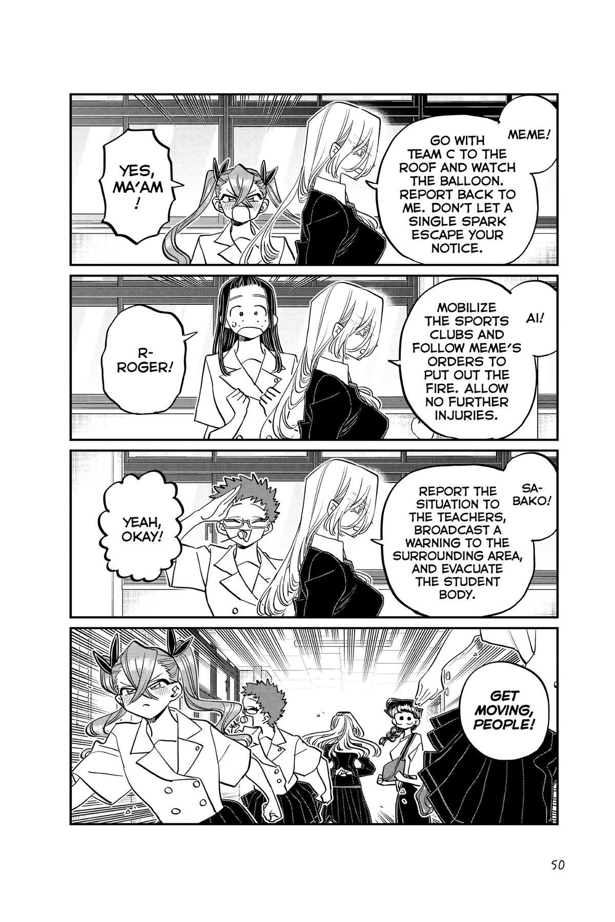 Komi Can’t Communicate Chapter 446